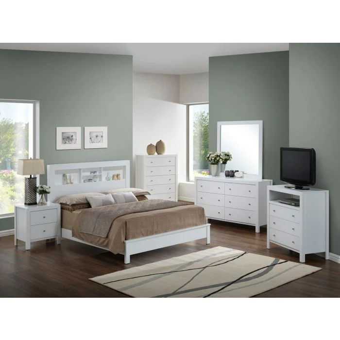Bed With Transitional Design Stylish - Image 35