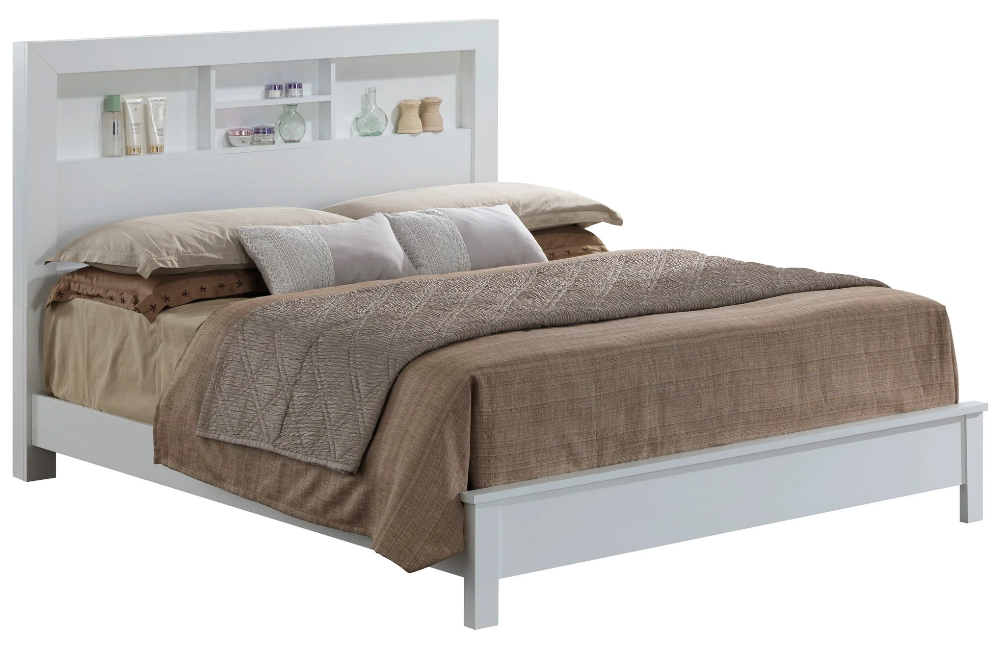 Bed With Transitional Design Stylish - Image 8