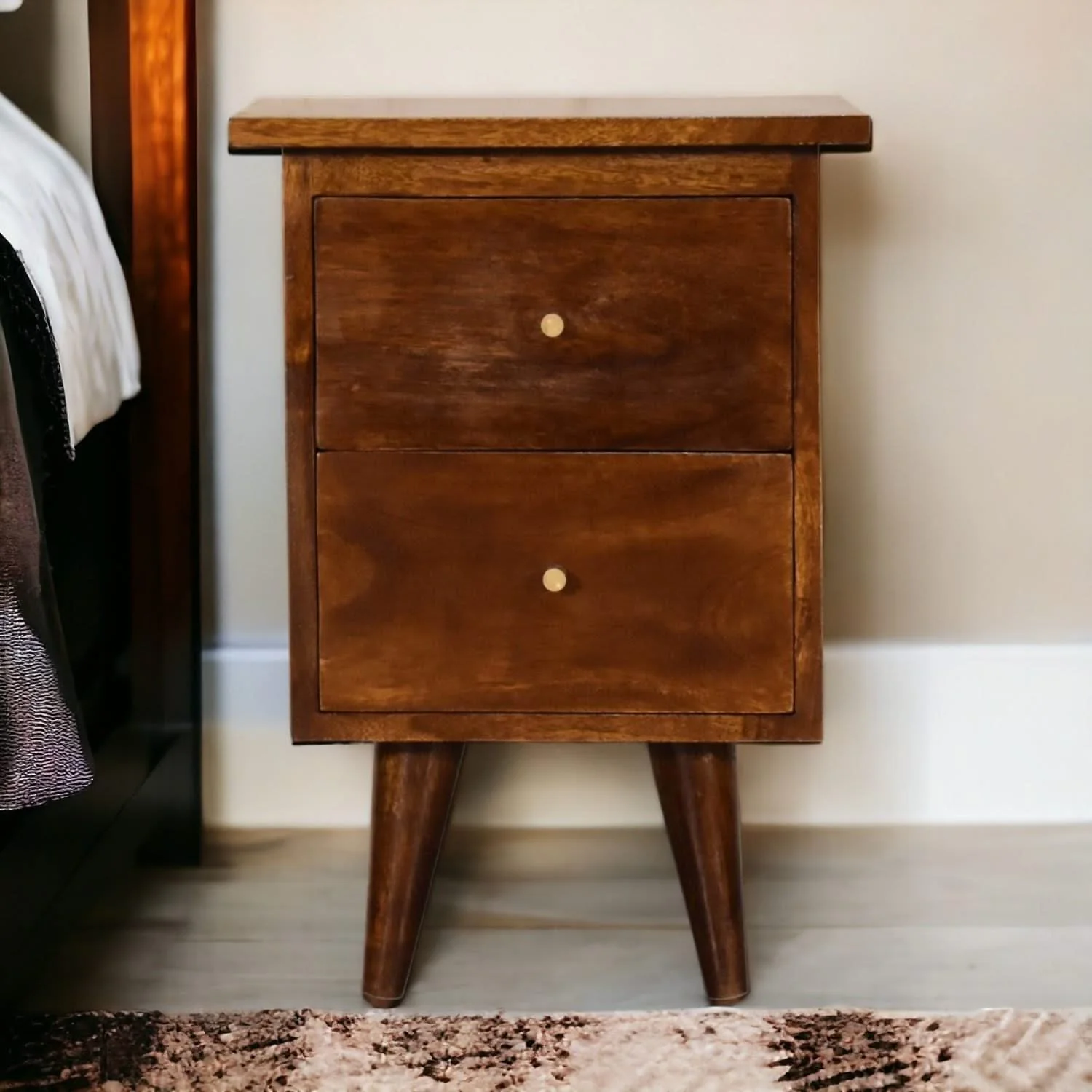 Bedside Table - Chestnut - Image 3