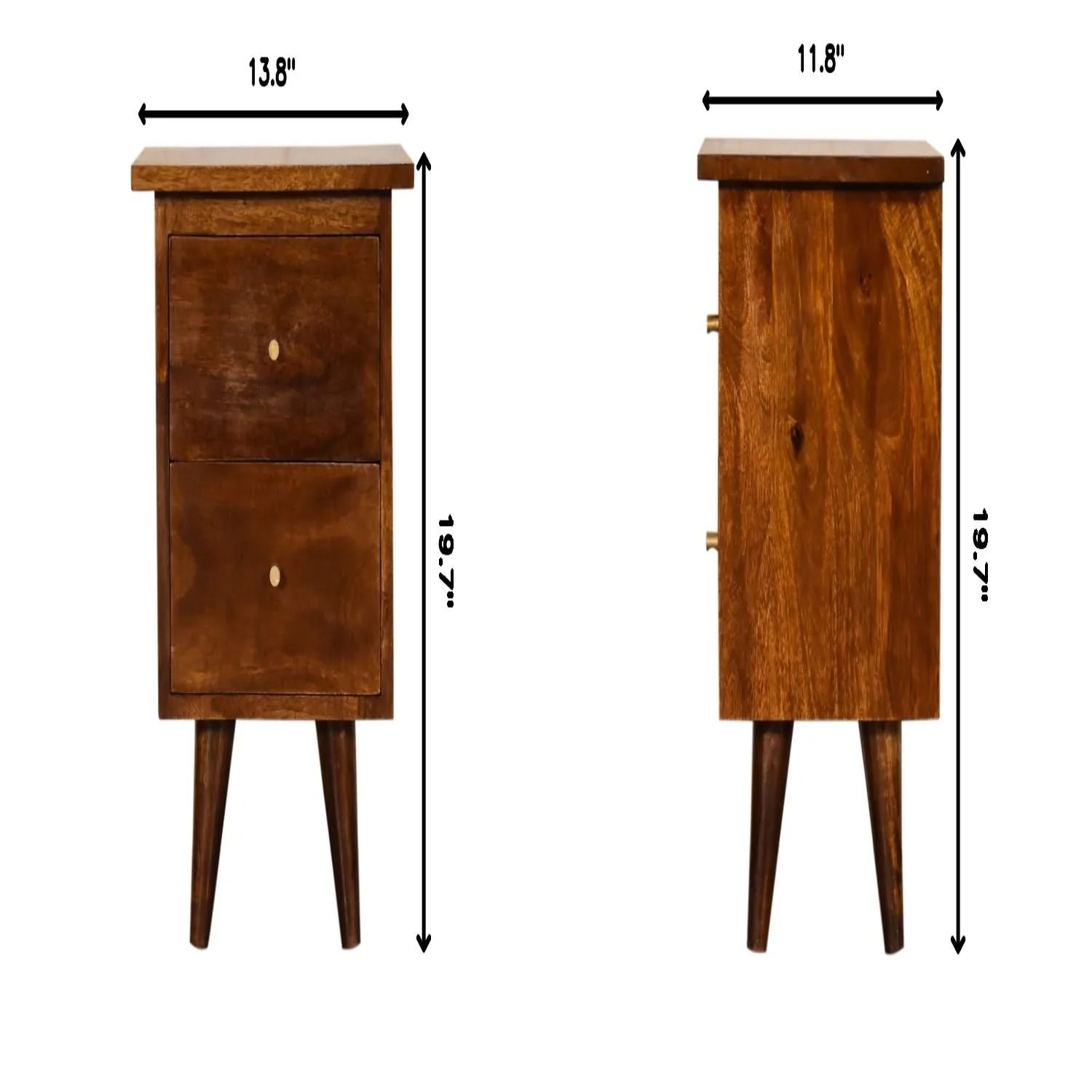 Bedside Table - Chestnut - Image 4