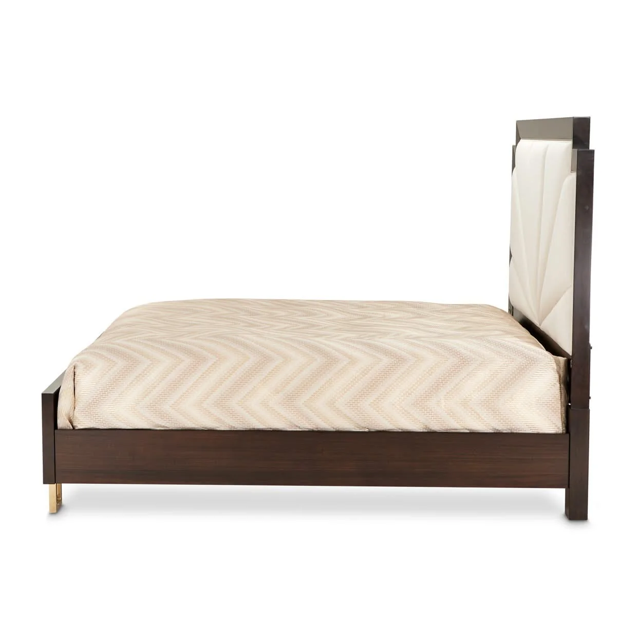 Belmont Place - Upholstered Bed - Espresso - Image 4