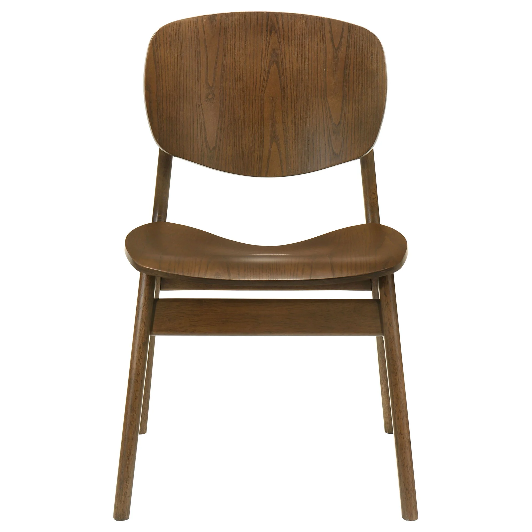 Benford Dining Side Chair Wood Seat Dark Brown (Set of 2) - Image 2