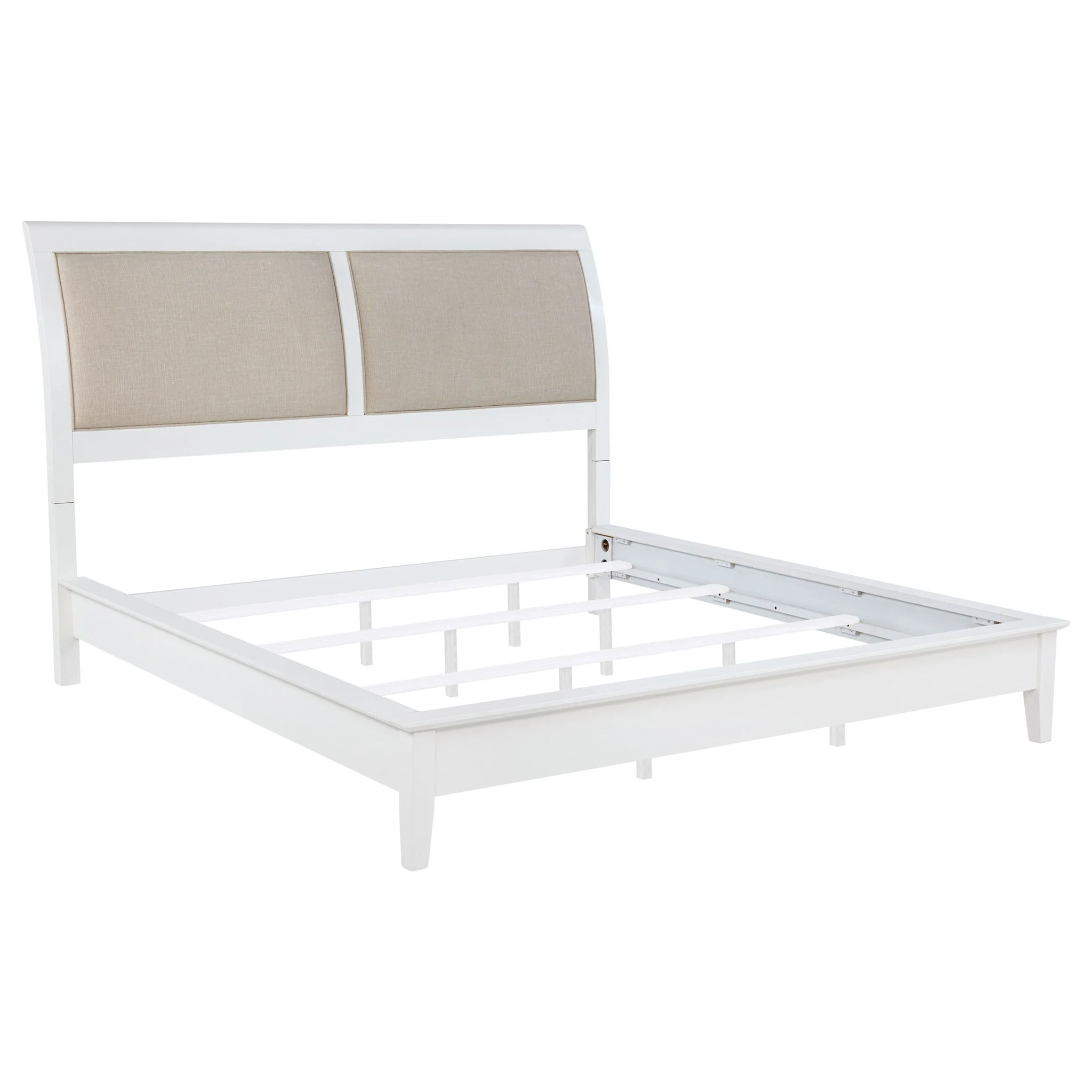 Bexhill 4-piece Eastern King Bedroom Set White - Image 2