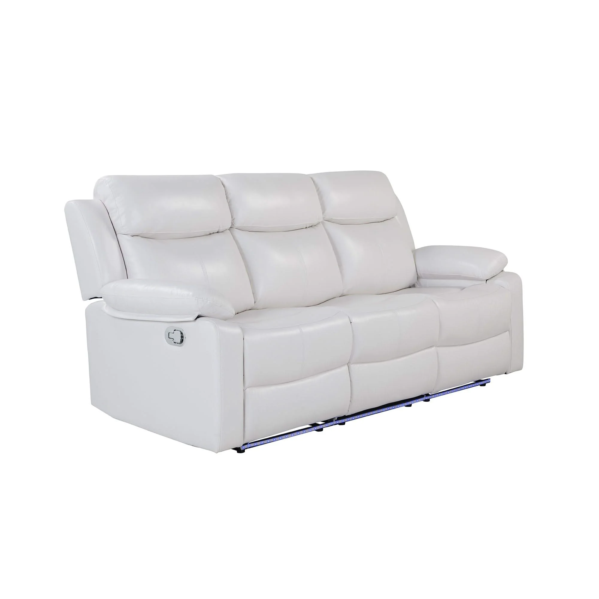 Blanche - Reclining Sofa With LED Lights - Image 7