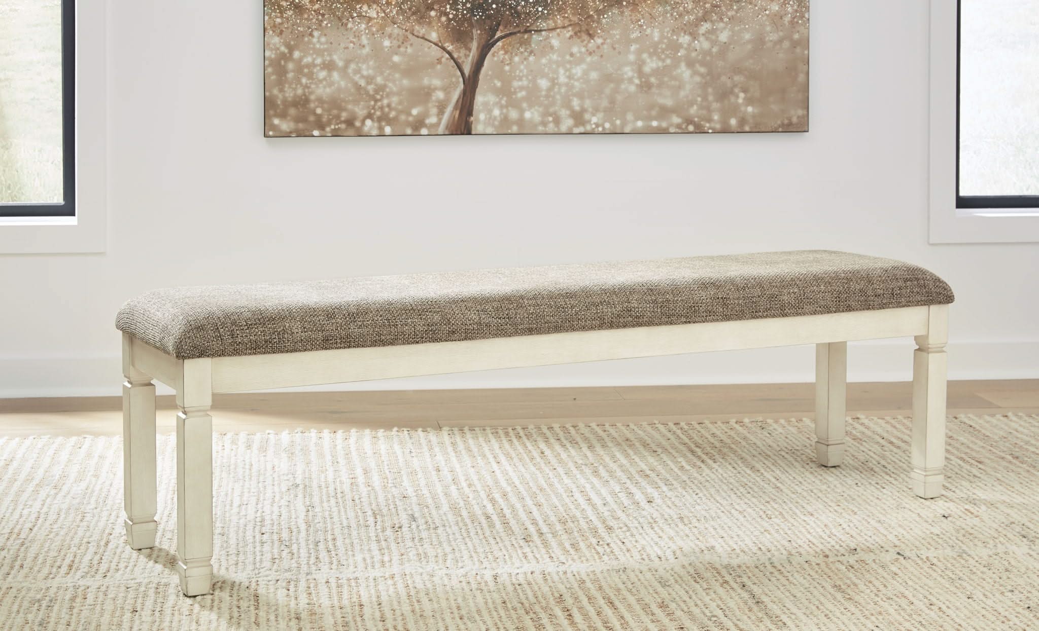 Bolanburg - Extra Large UPH DRM Bench - Brown / Beige - Image 4