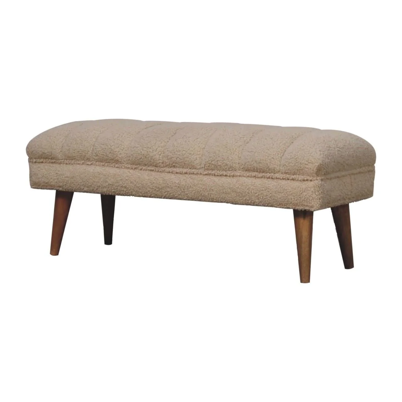 Puffer Bench - Beige - Image 4
