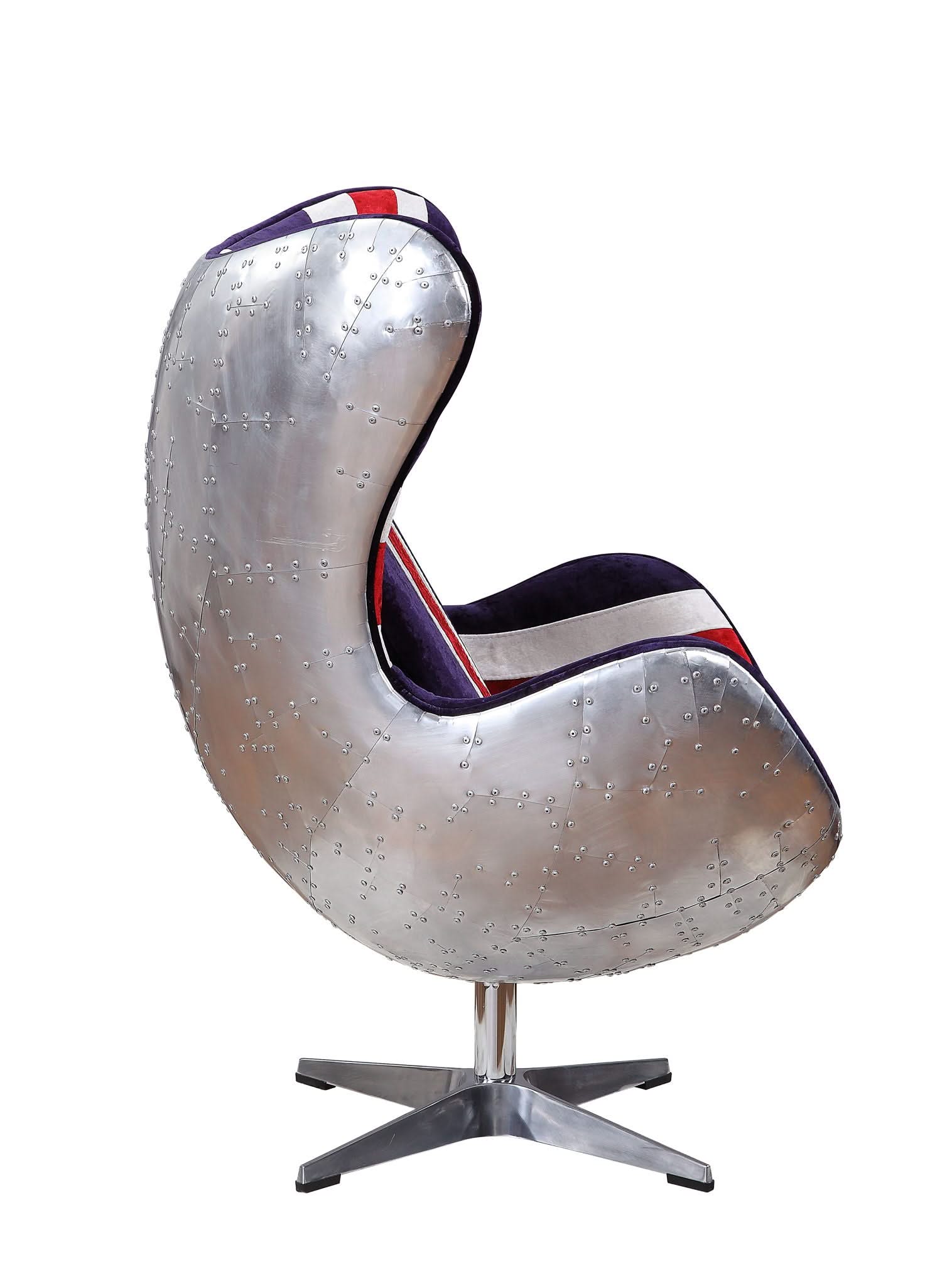 Brancaster - Pattern Accent Chair With Swivel - Multi - Image 4
