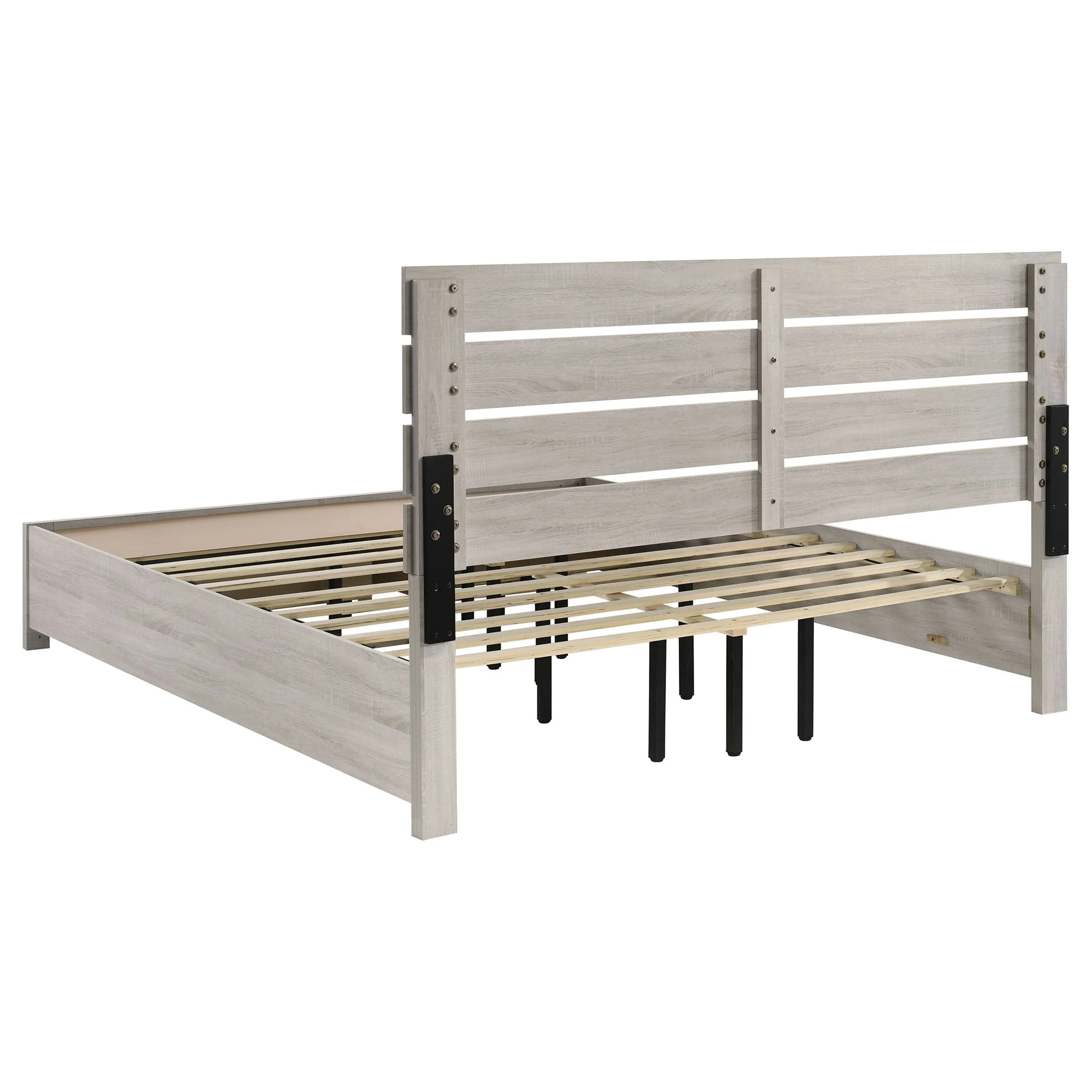 Brantford 5-piece Eastern King Bedroom Set Coastal White - Image 4