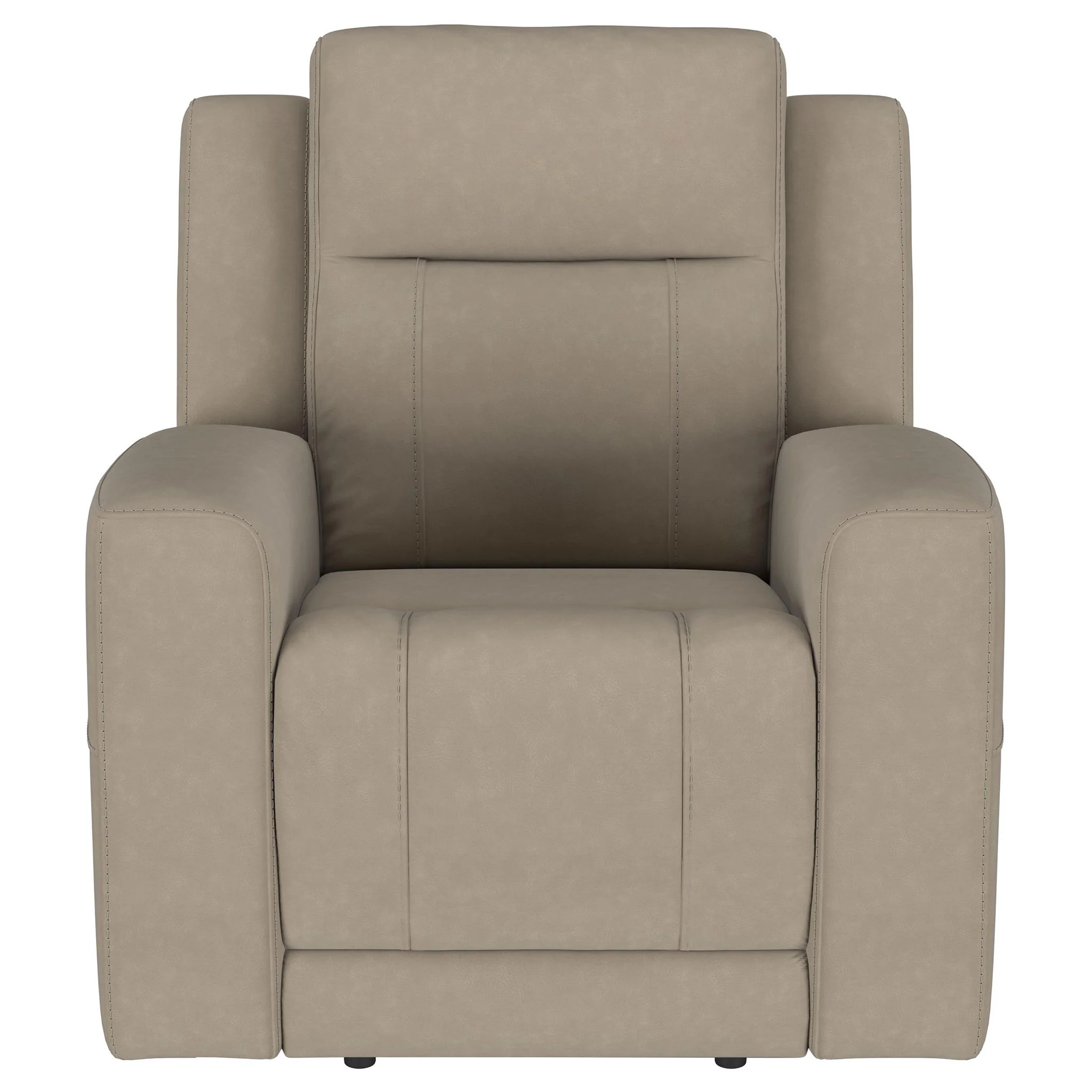 Brentwood Upholstered Recliner Chair Taupe - Image 2