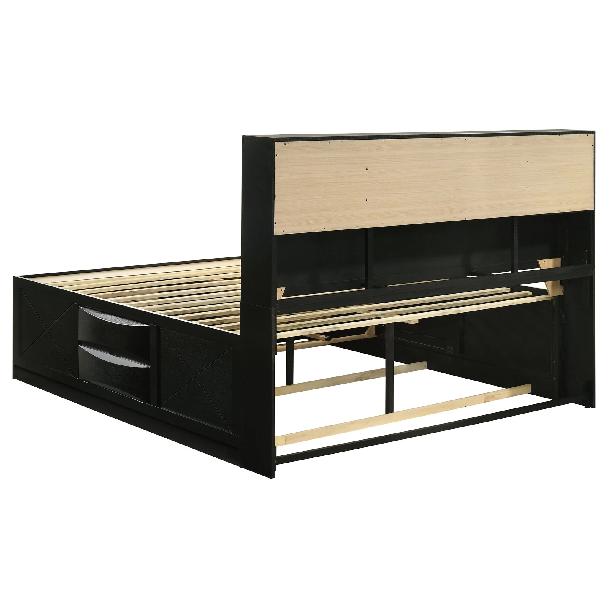 Briana 4-piece Eastern King Bedroom Set Black - Image 2
