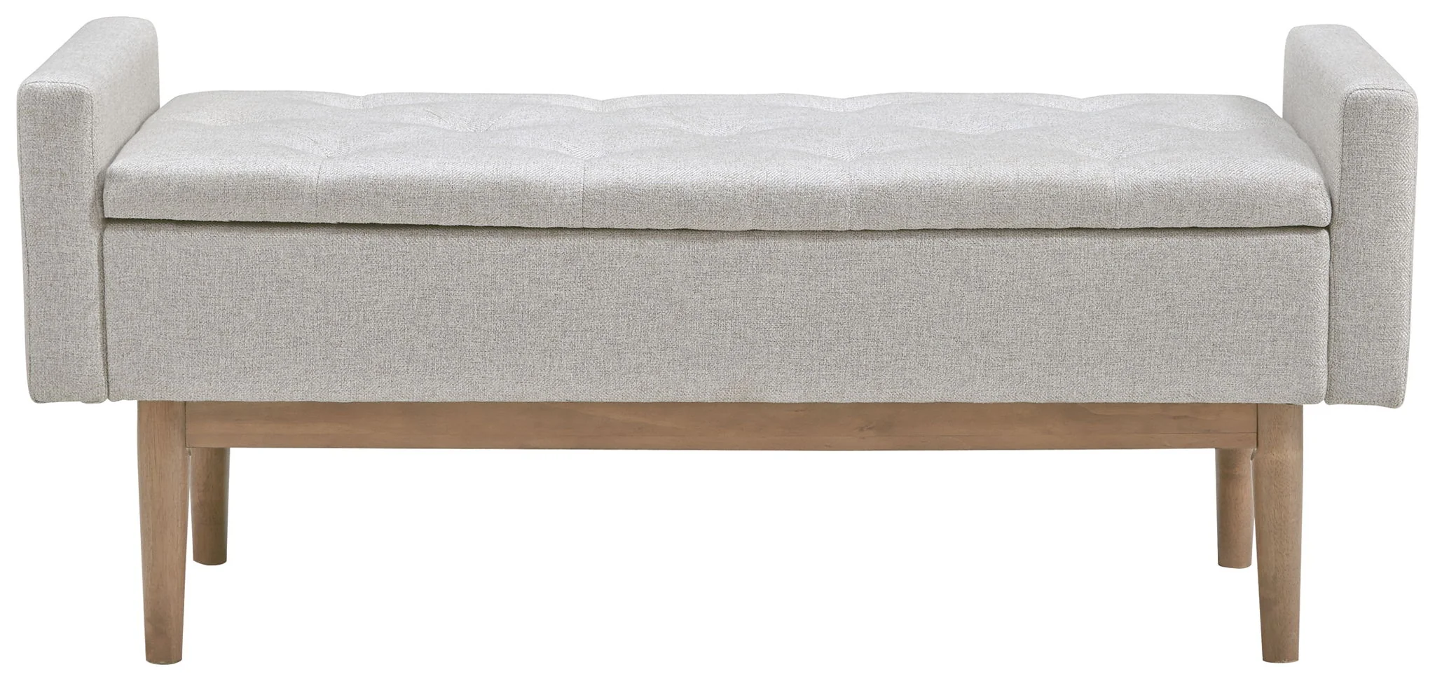 Briarson - Storage Bench - Beige / Brown - Image 2
