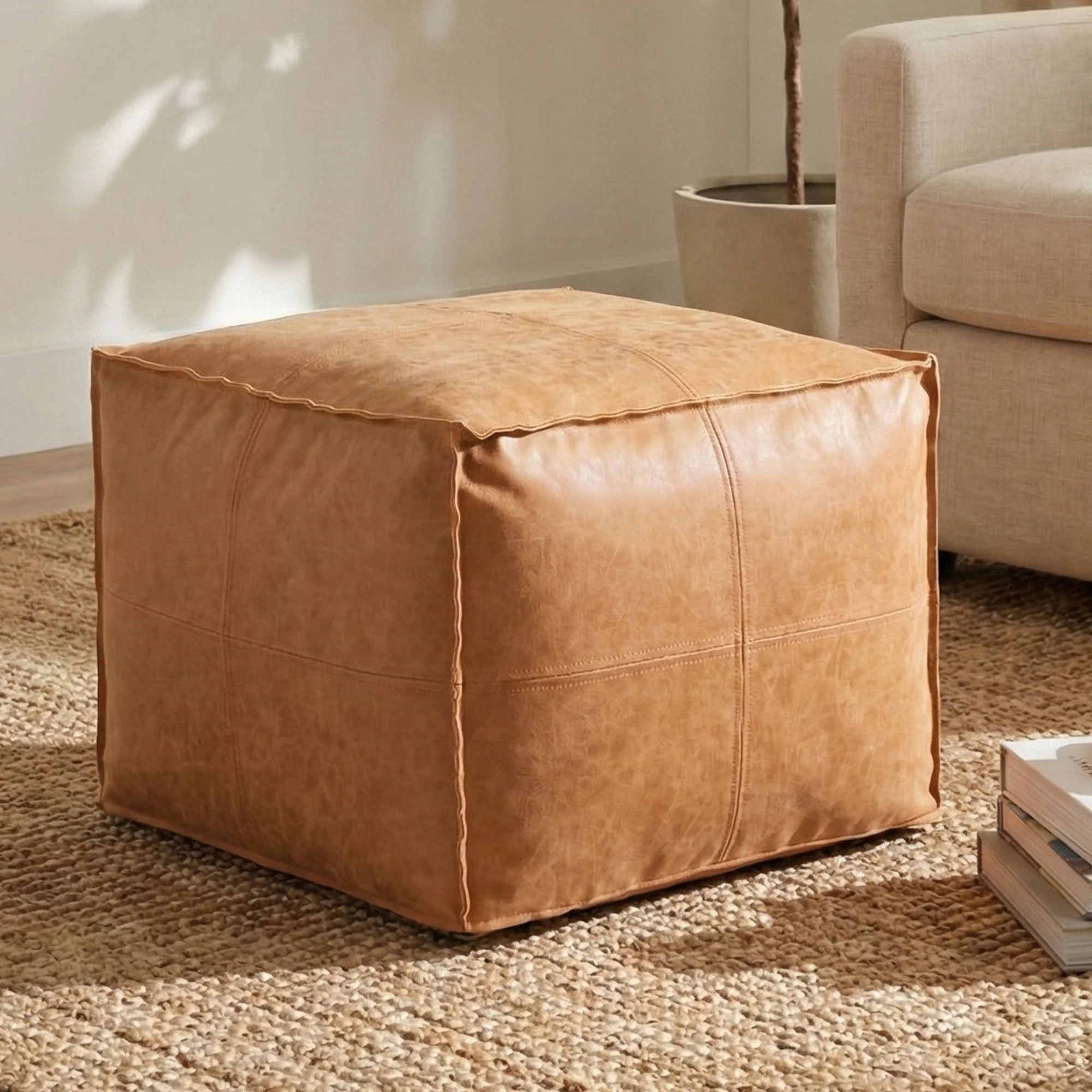 Brody - Versatile Square Pouf - Image 7
