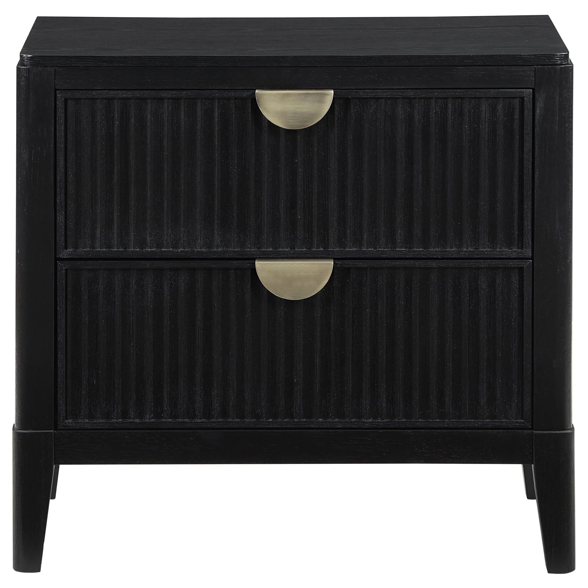Brookmead 2-drawer Nightstand Black - Image 2