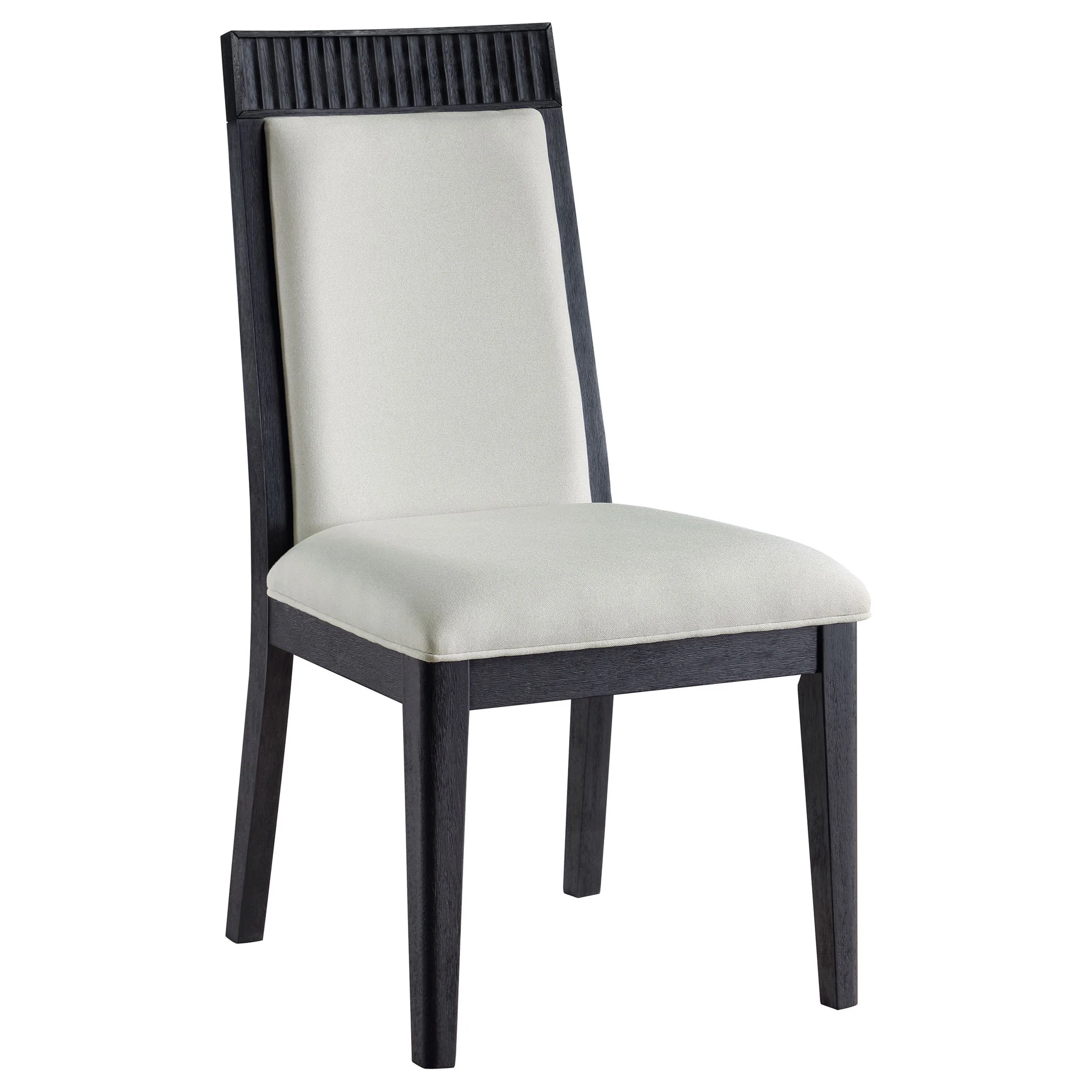 Brookmead Dining Side Chair Ivory and Black (Set of 2) - Image 2