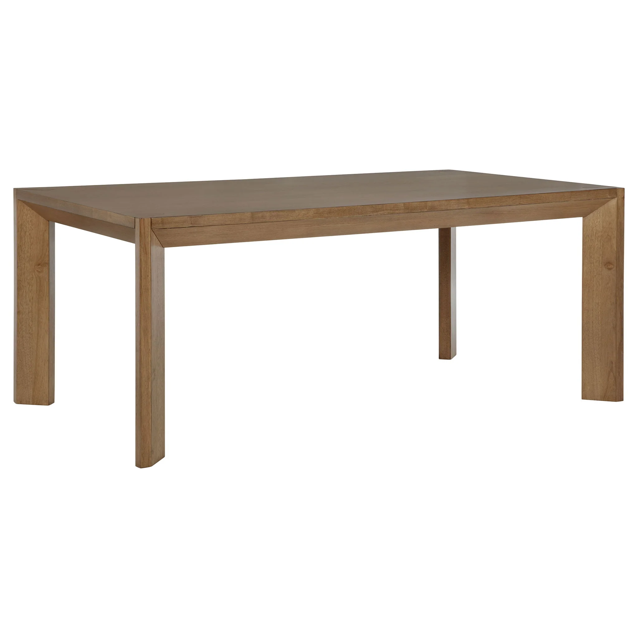 Bruner 5-piece 72-inch Rectangular Dining Set Natural Brown - Image 2