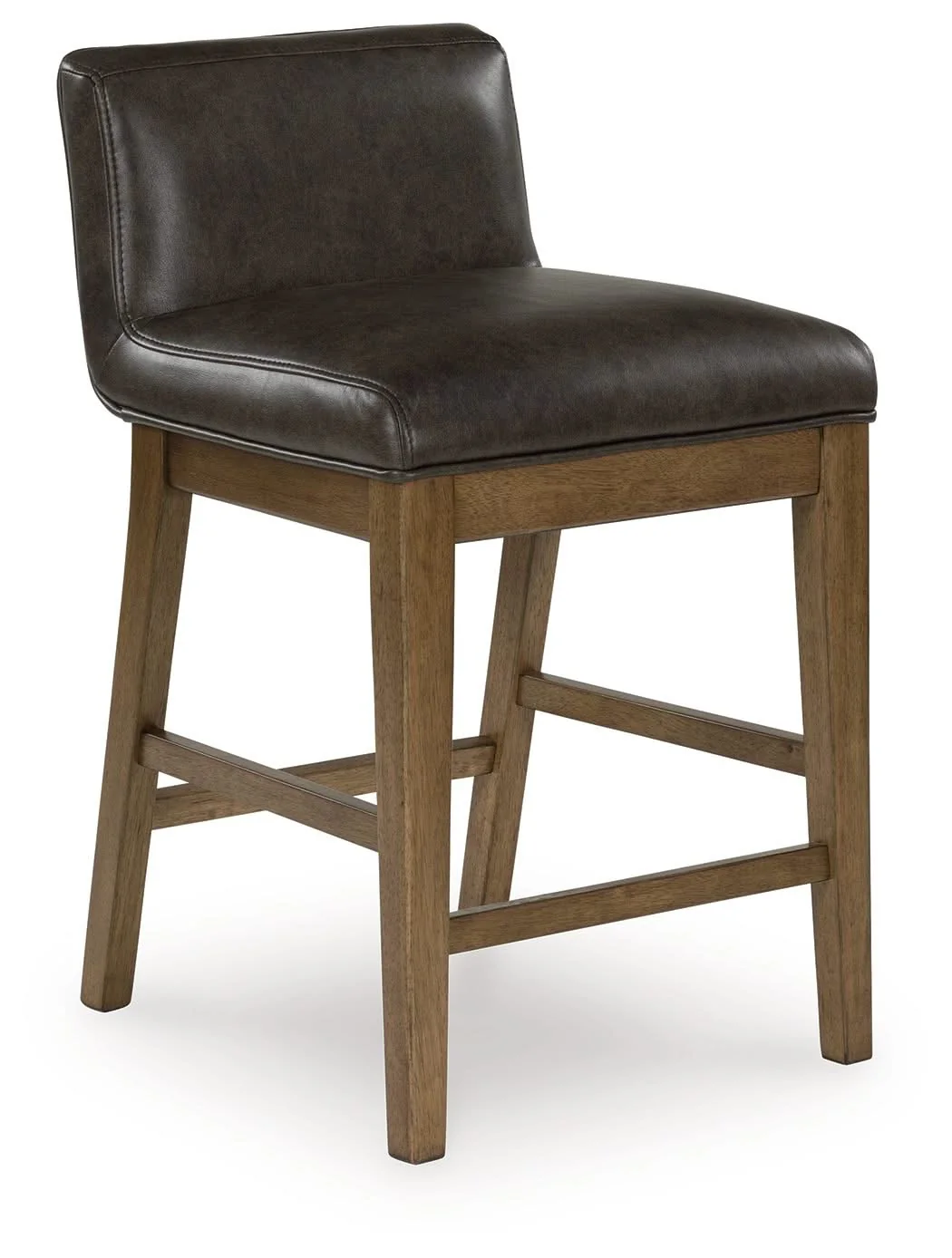 Cabalynn - Upholstered Barstool (Set of 2) - Two-tone Brown - Image 3