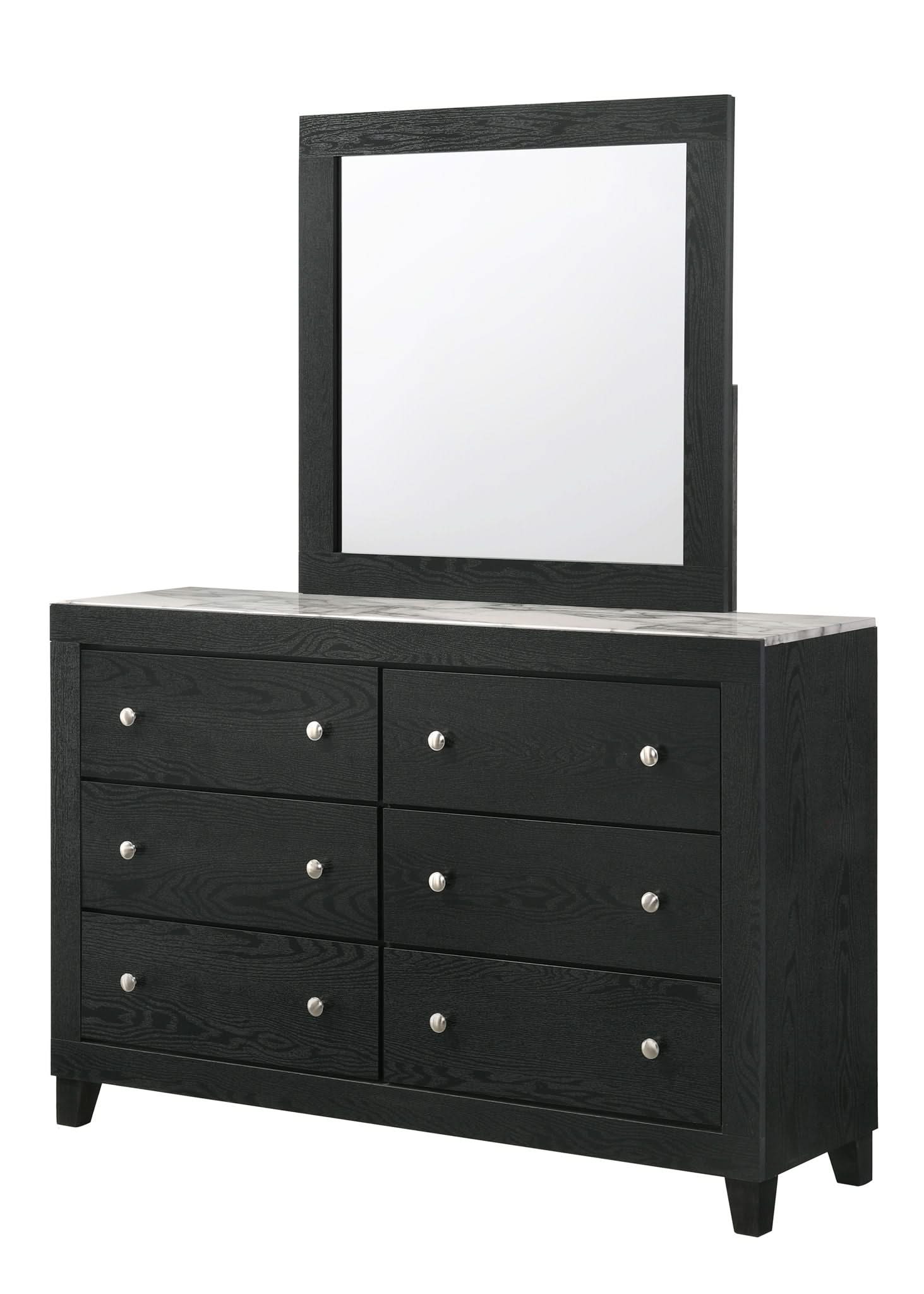 Cadence - King 5 Piece Bedroom Set - Black - Image 4