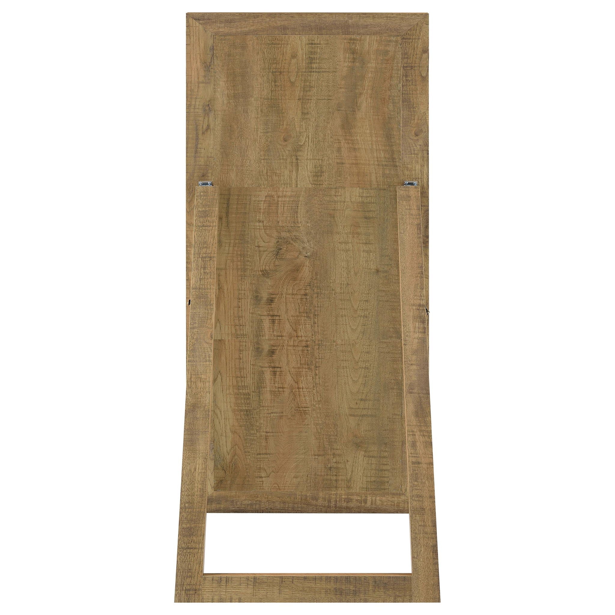 Cadence Tempered Glass Full Length Standing Mirror Mango - Image 2