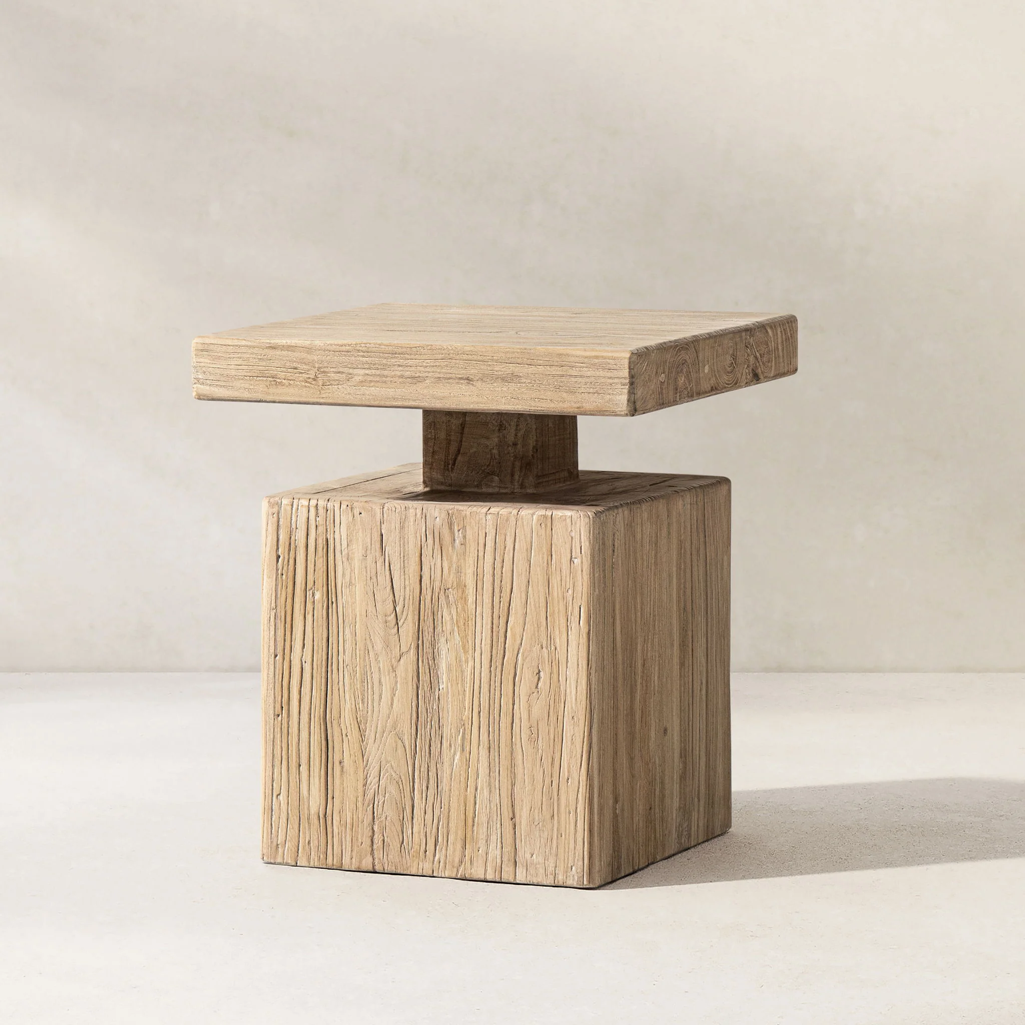 Calder - Square Side Table - Natural - Image 2