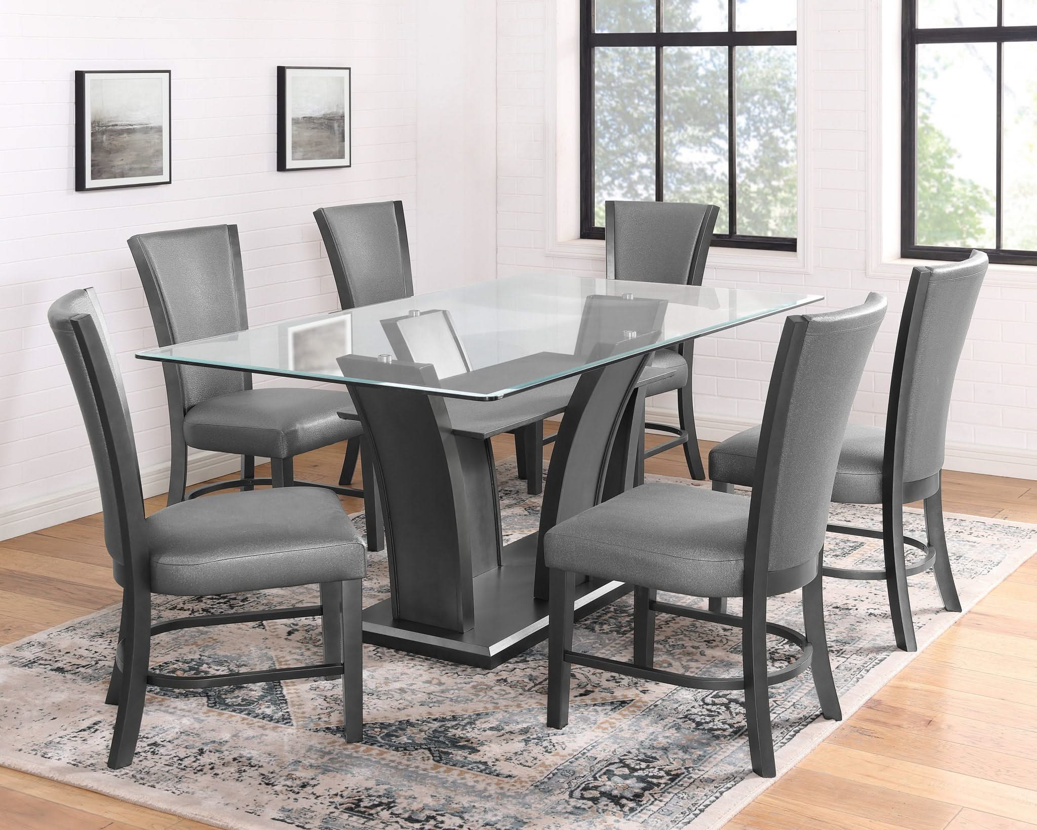Camelia - Rectangular Dining Table - Gray - Image 2