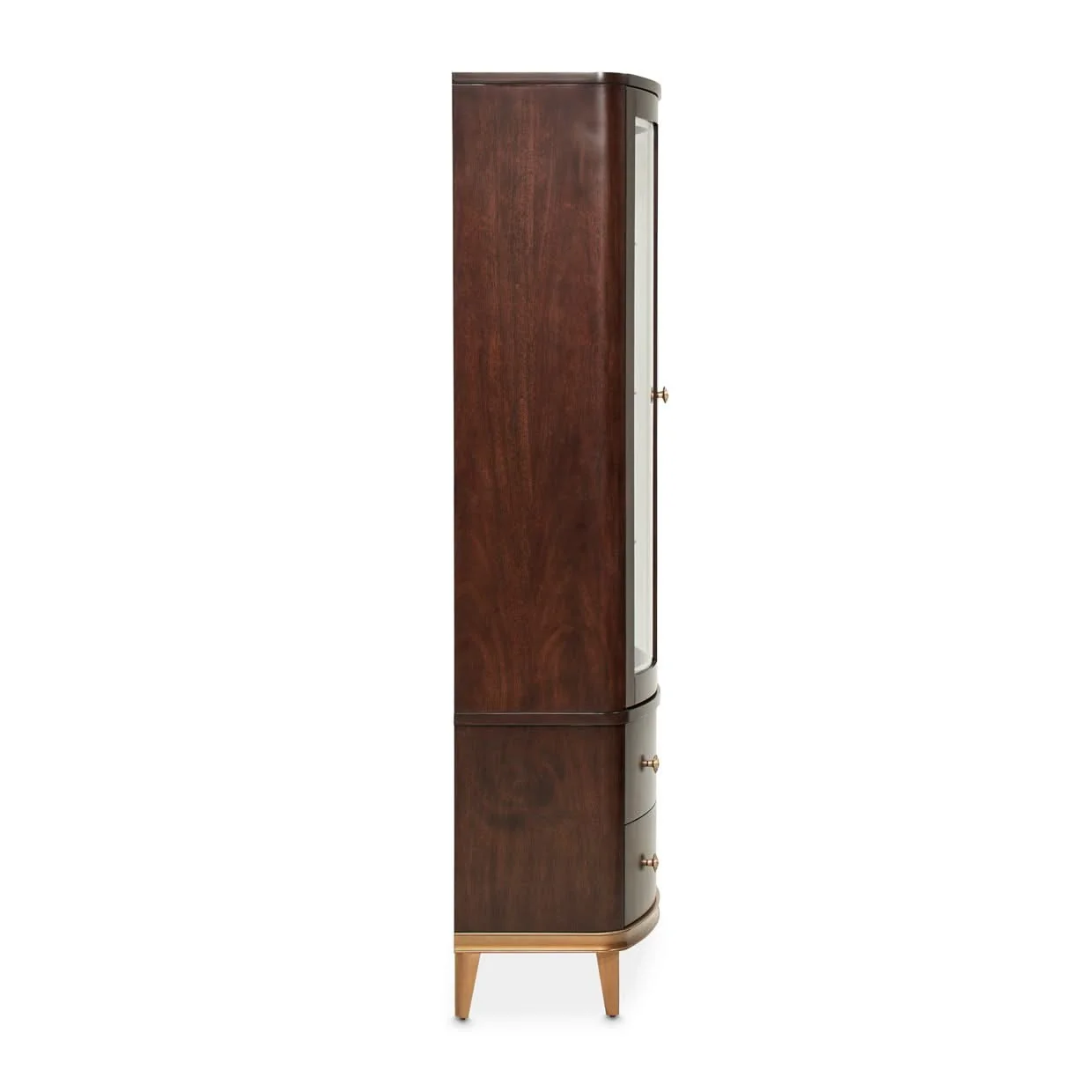 Camellia Field - Display Cabinet - Dark Brown - Image 2