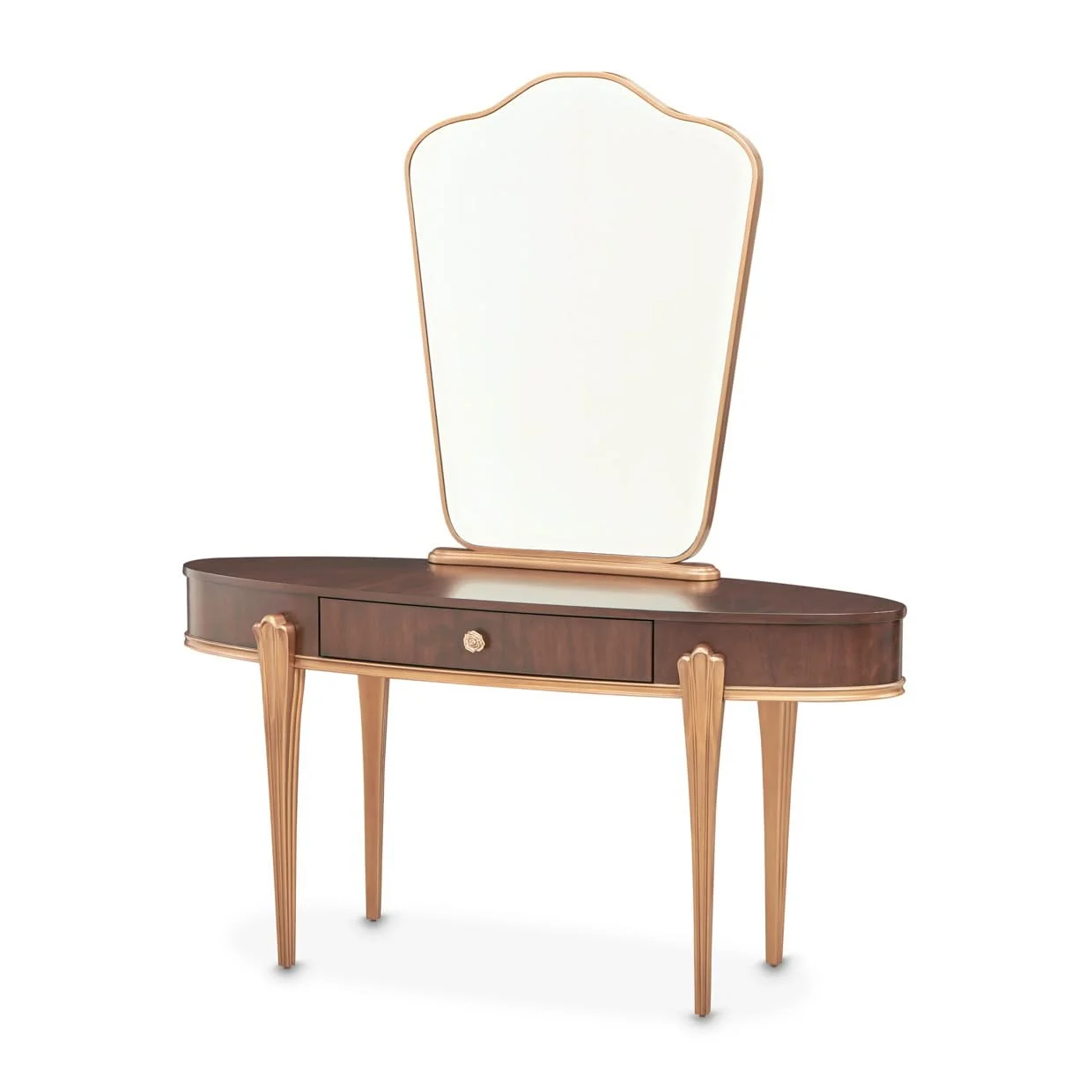 Camellia Field - Wood Vanity Desk - Image 5