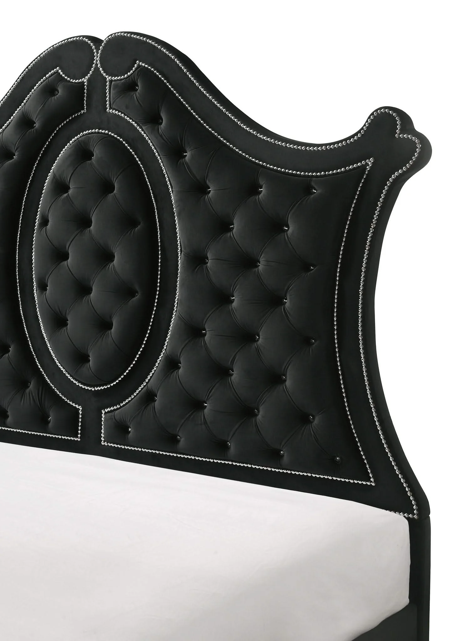 Cameo - King 4 Piece Bedroom Set - Black - Image 4