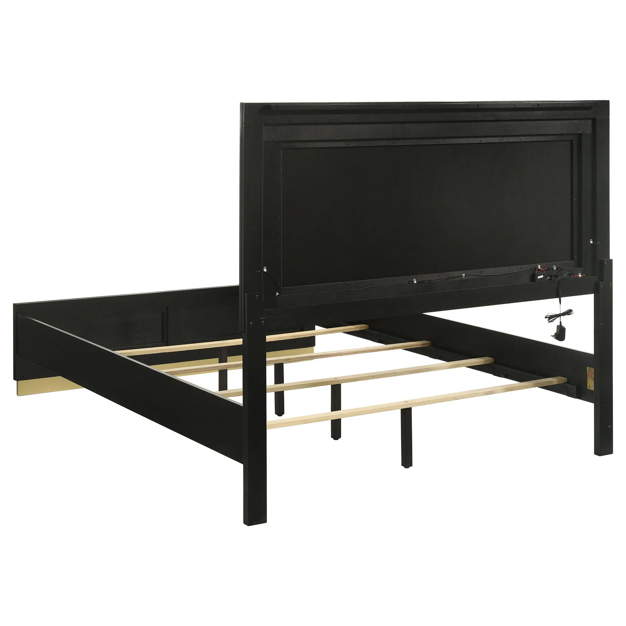 Caraway 4-piece Queen Bedroom Set Black - Image 4