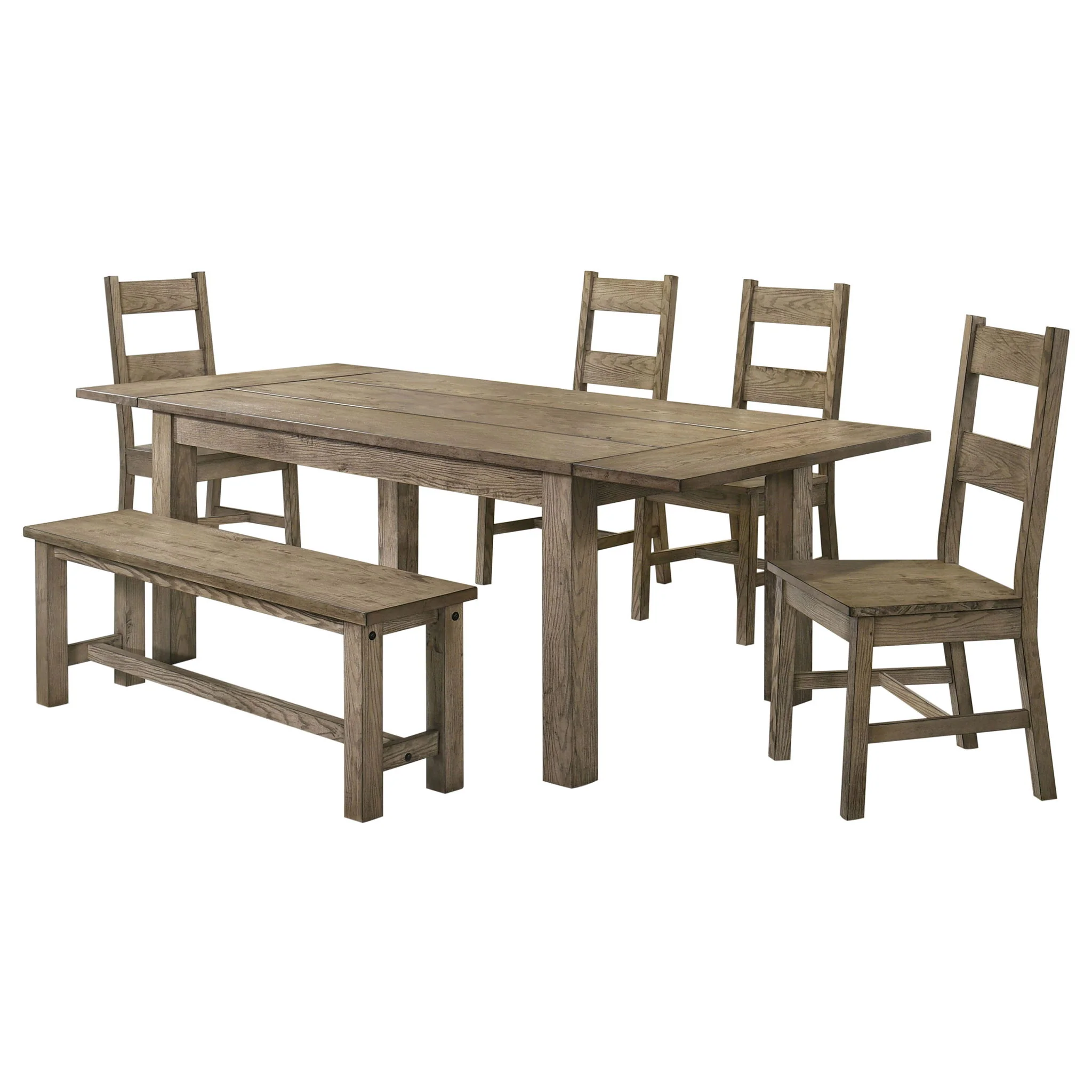 Cardova 6-piece Extension Table Dining Set Vineyard Oak - Image 3