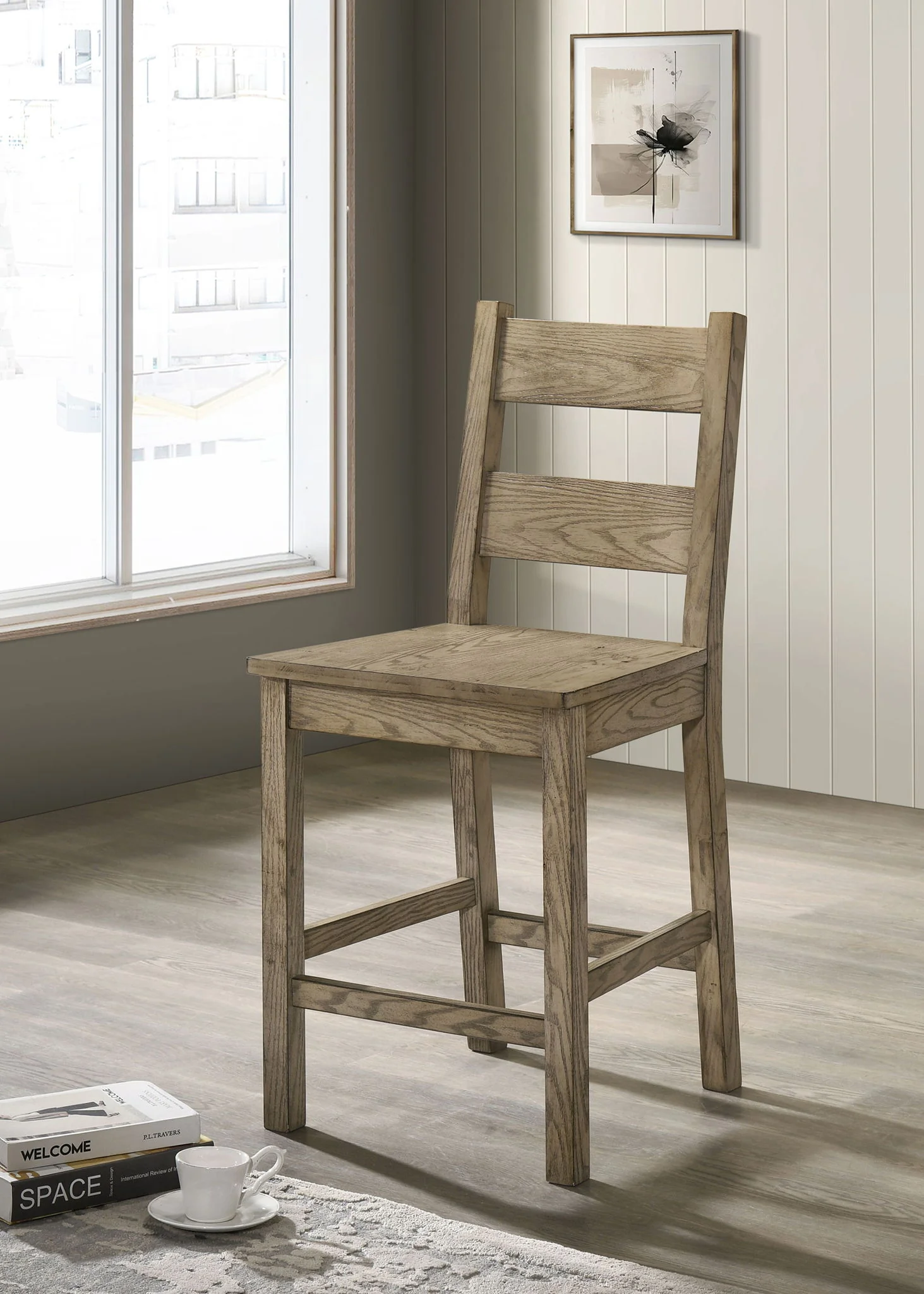 Cardova Counter Height Dining Chair Vineyard Oak (Set of 2) - Image 3