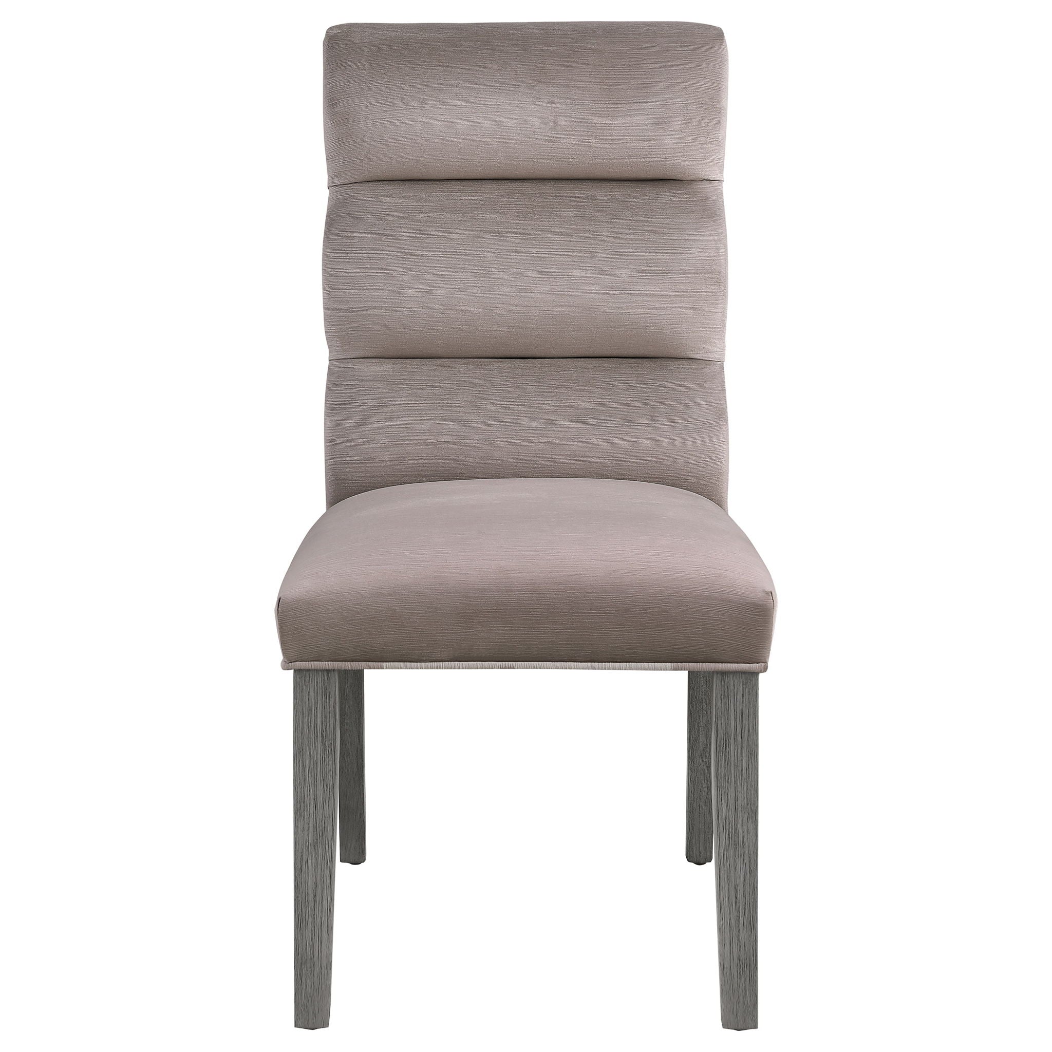 Carla Velvet Upholstered Dining Side Chair Ash (Set of 2) - Image 4