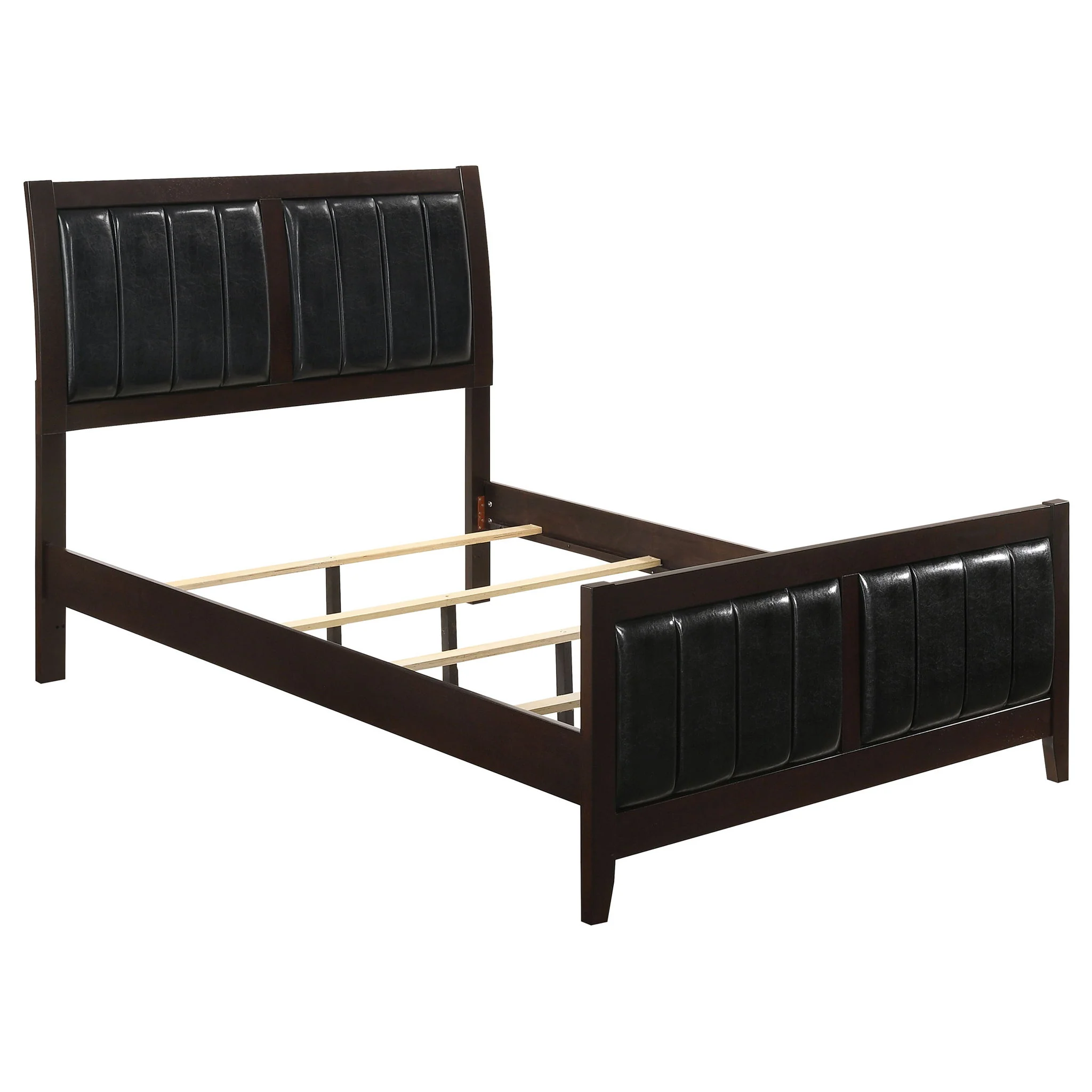 Carlton 4-piece Full Bedroom Set Cappuccino - Image 4