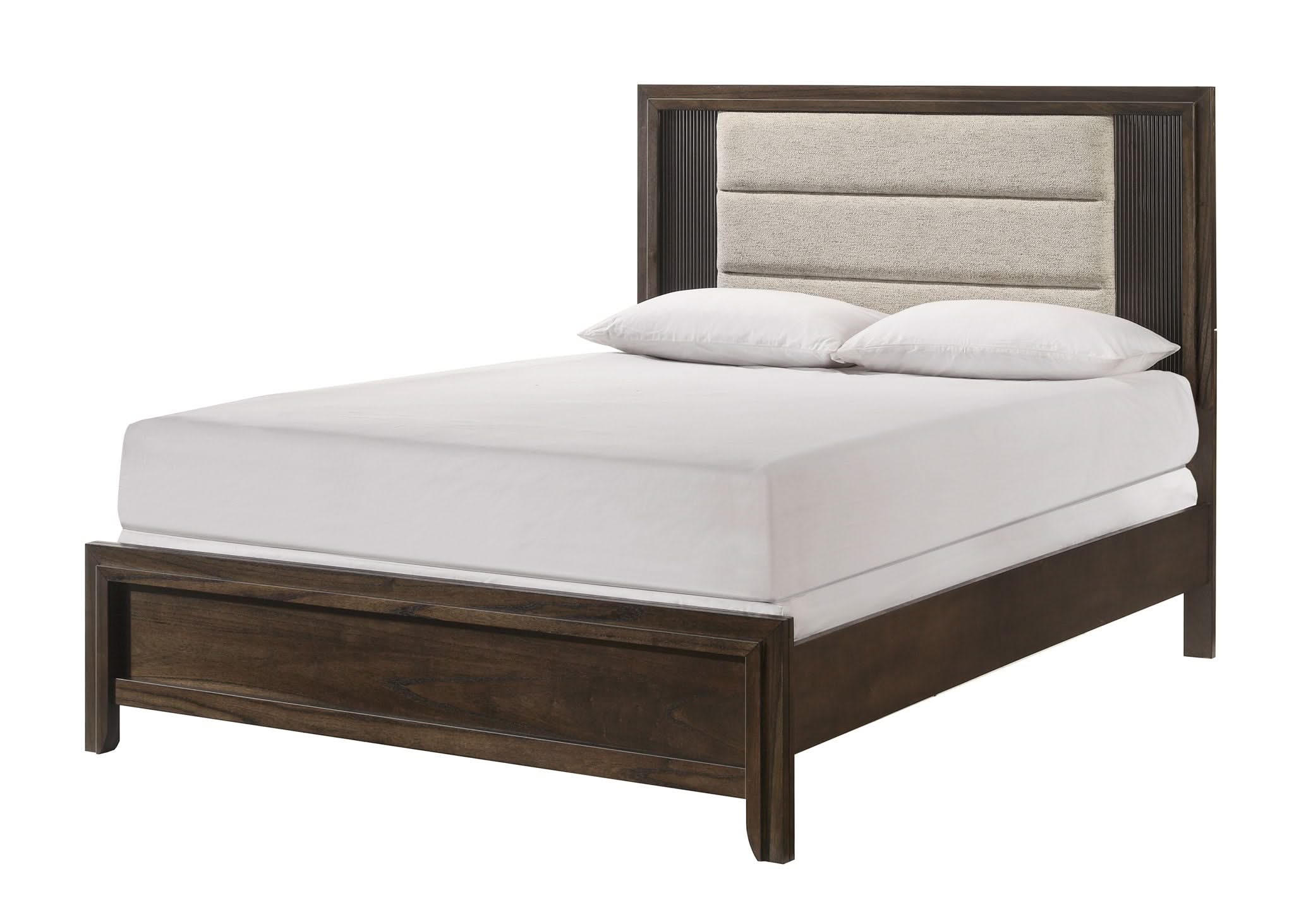 Carlton - King 5 Piece Bedroom Set - Brown - Image 4