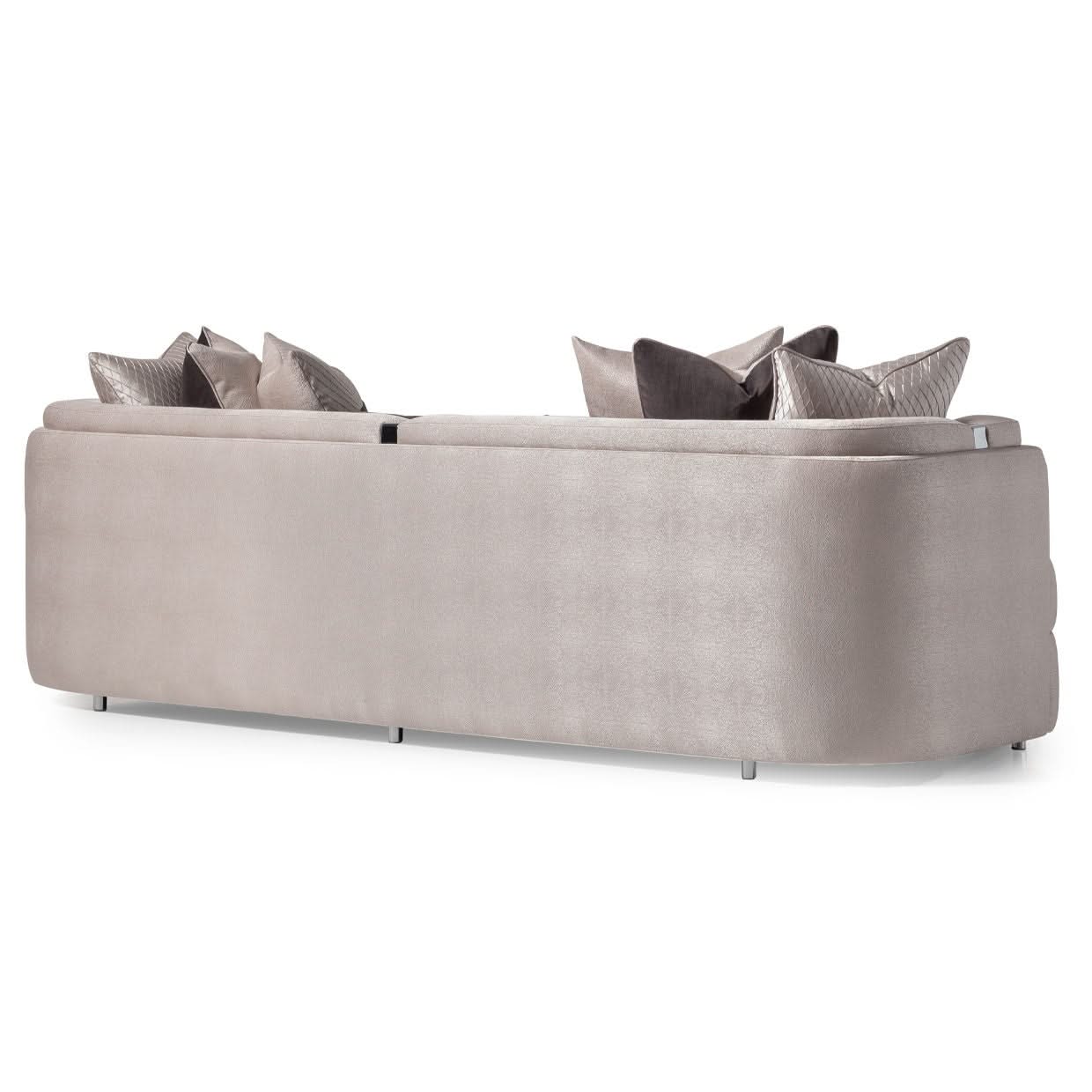 Carmela - Mansion Sofa - Zinc / Chrome - Image 3