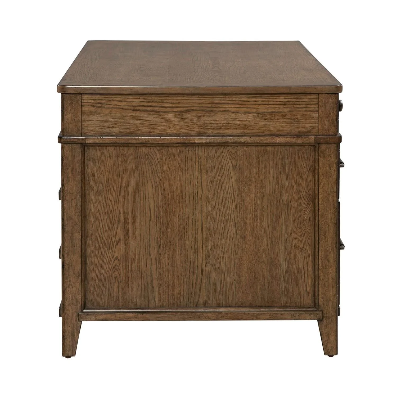 Carolina Park - Jr Executive Desk - Amber Brown - Image 4