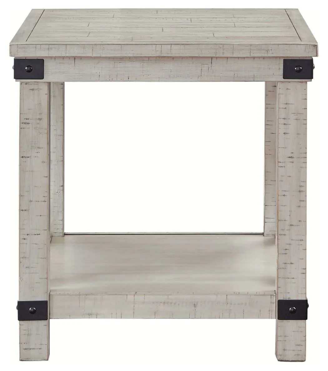 Carynhurst - Rectangular End Table - Whitewash - Image 2