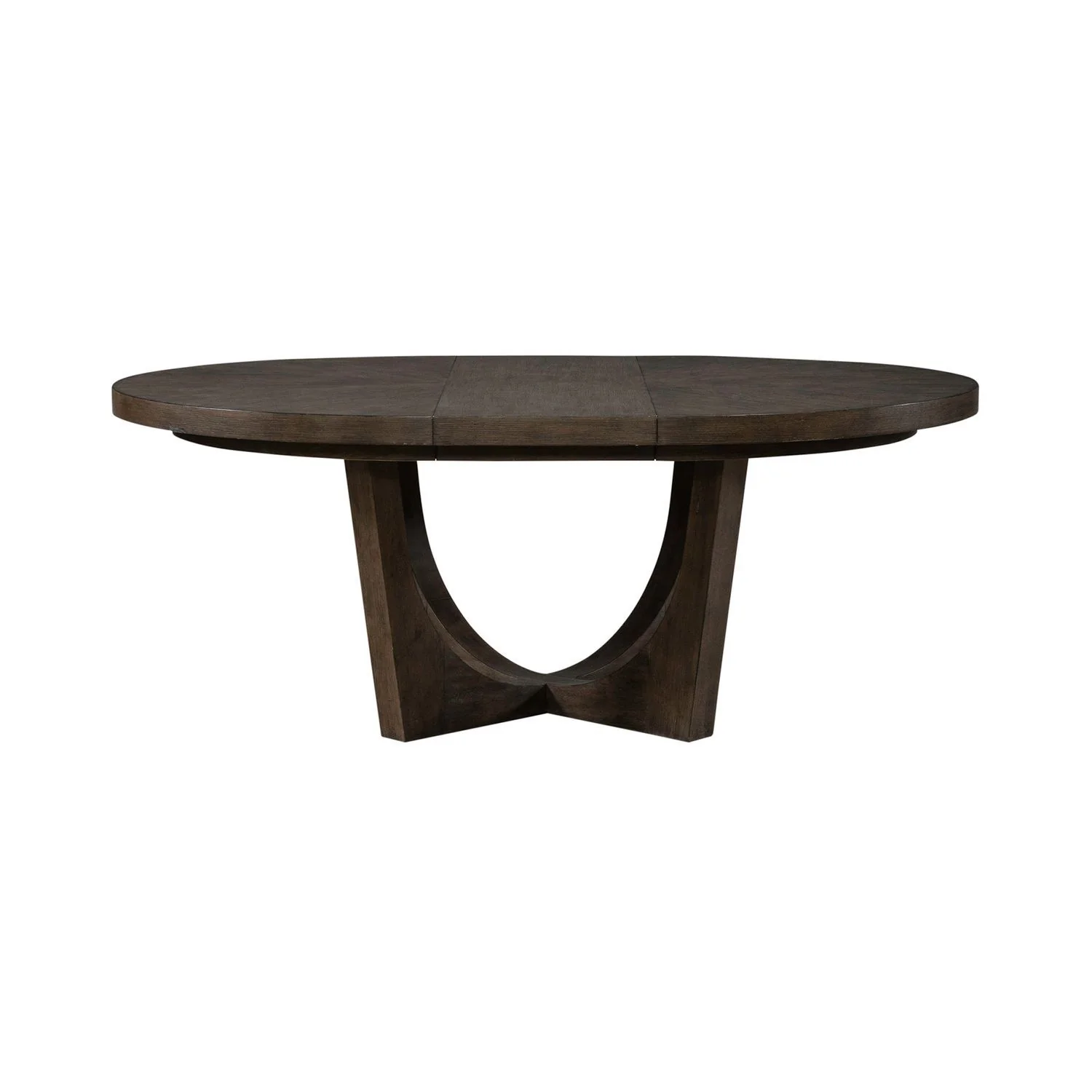 Cascade Falls - Pedestal Table - Satin Espresso - Image 4