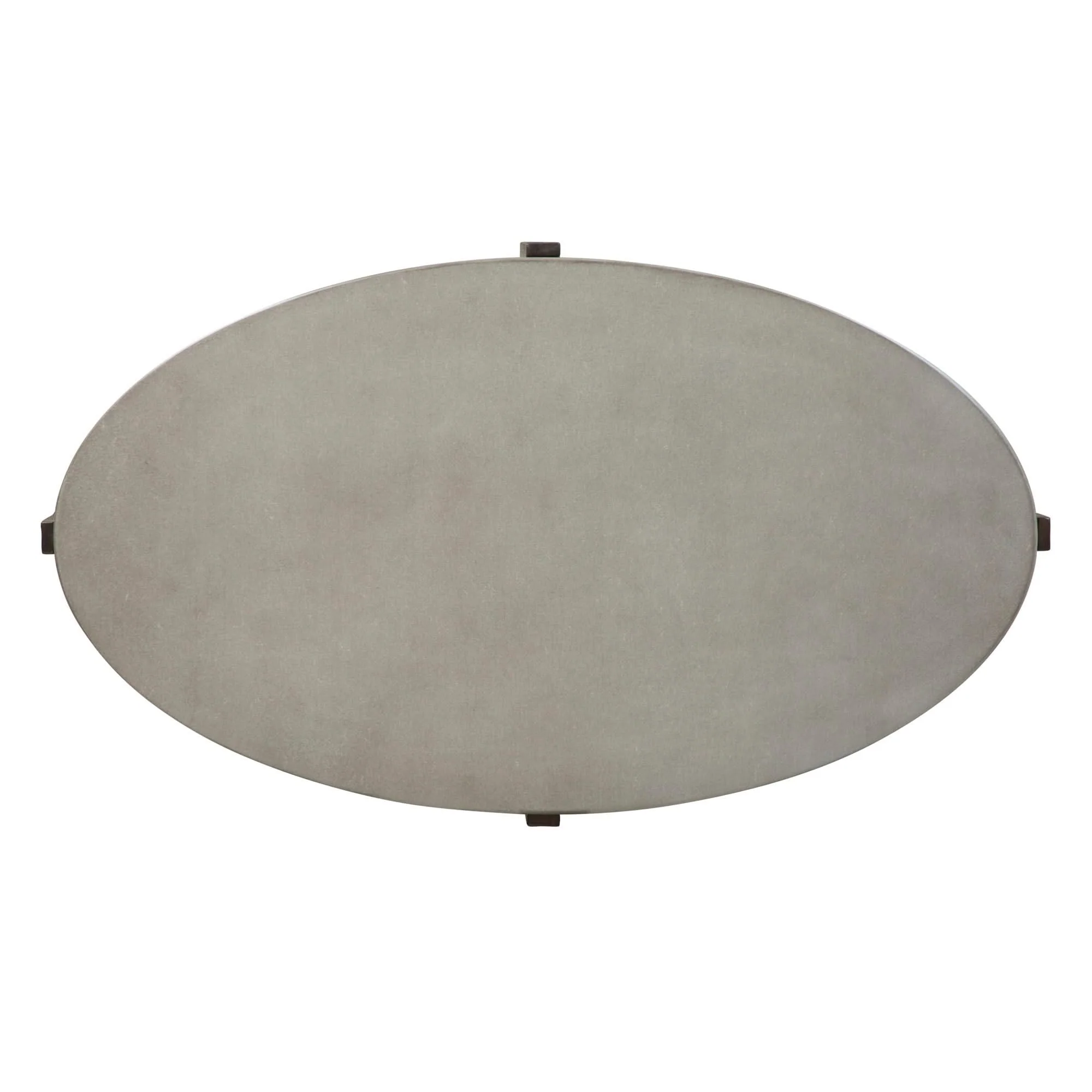Cascade - Oval Cocktail Table - Wirebrush Rustic Brown - Image 2