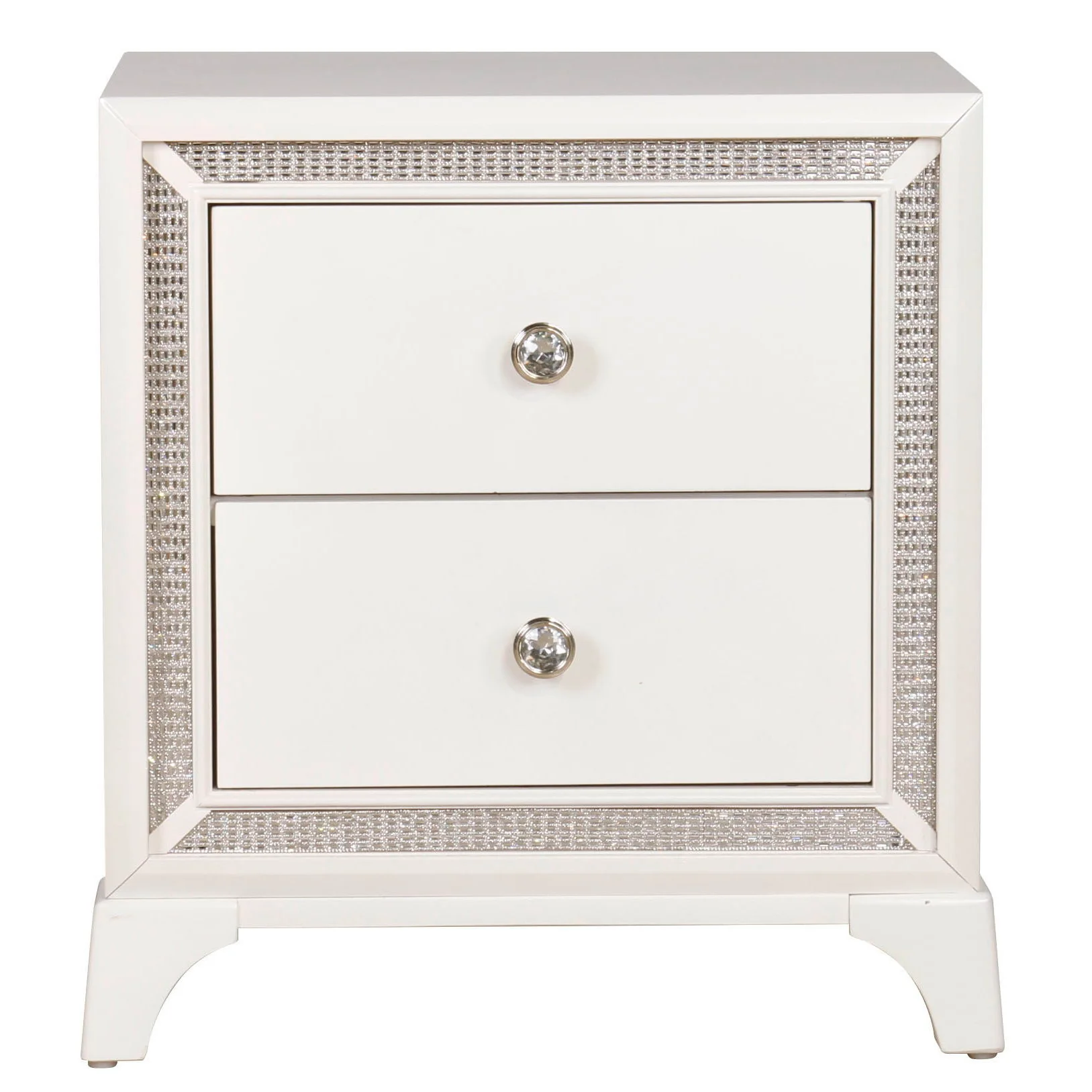 Cassie - Nightstand - Off-White