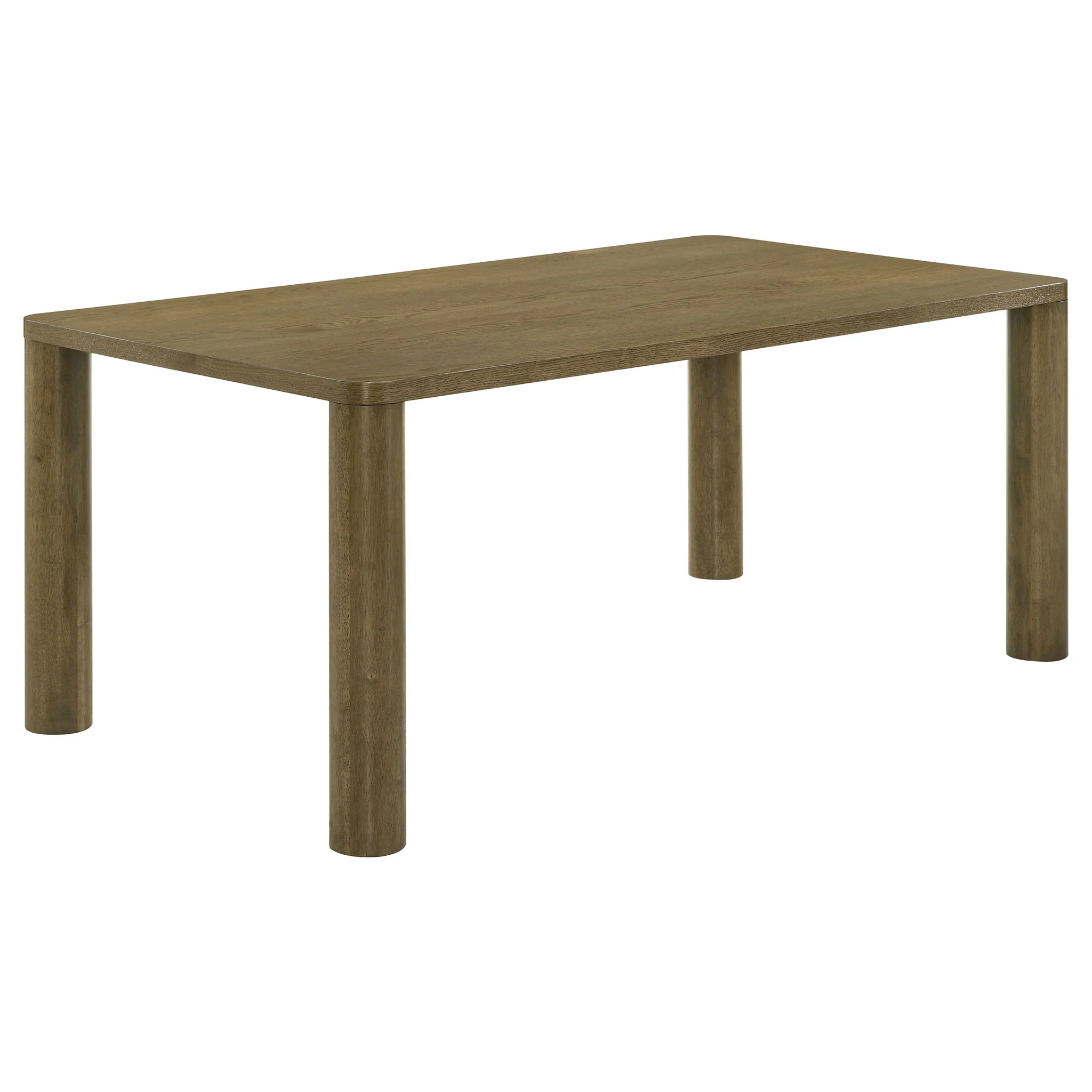 Castlewood 7-piece 71-inch Rectangular Dining Set Brown Oak - Image 2