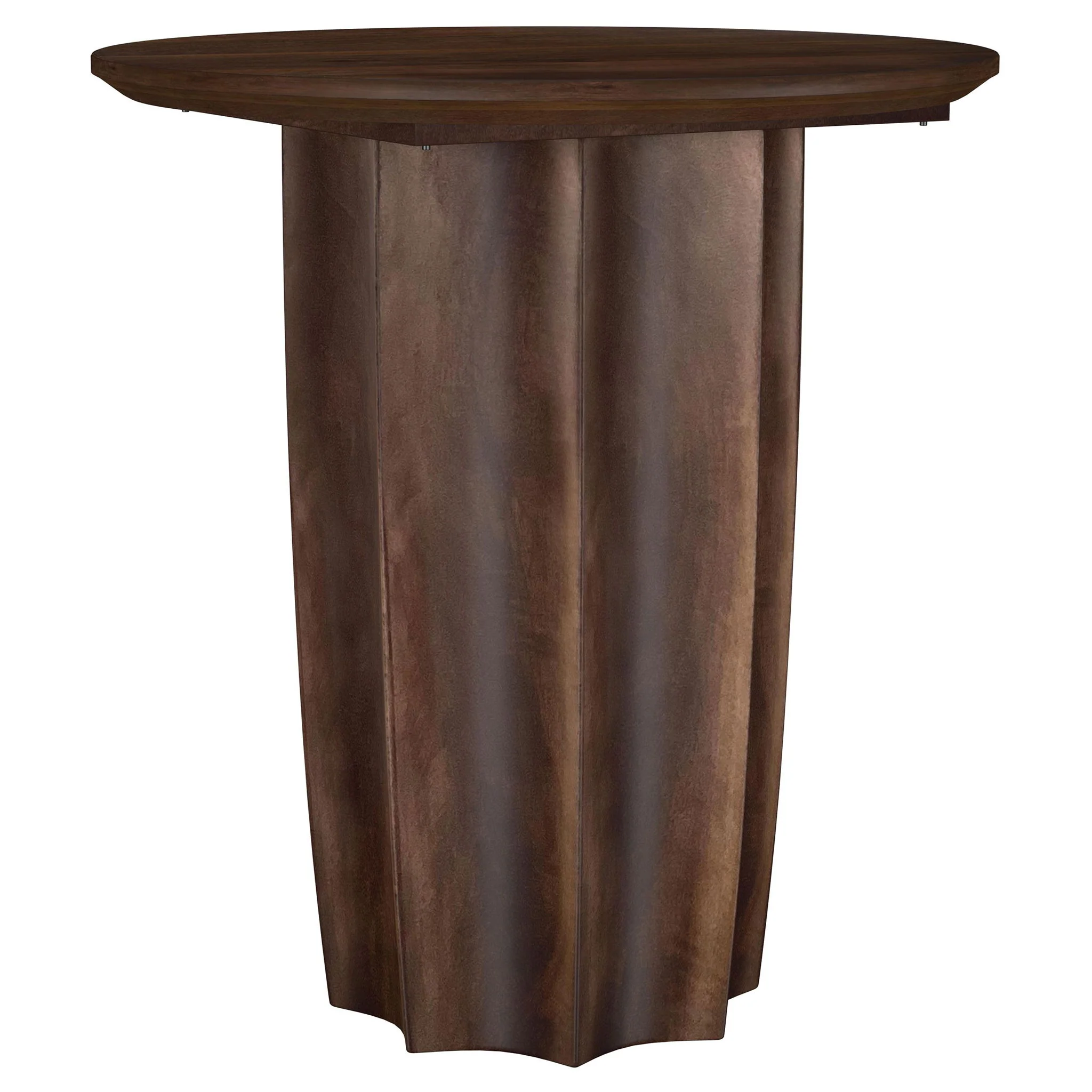Cayenne 3-piece Solid Mango Wood Coffee Table Set Walnut - Image 3