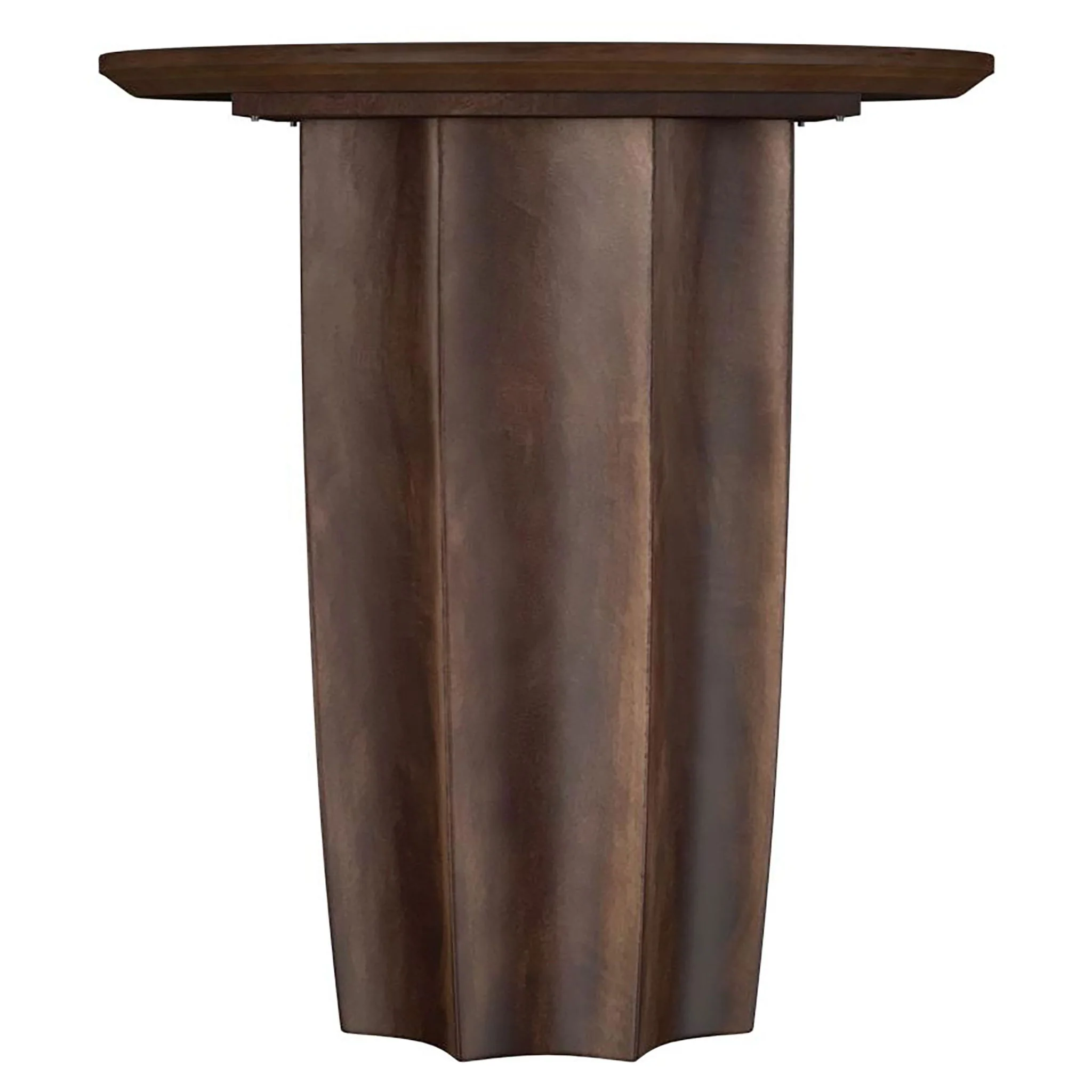 Cayenne 3-piece Solid Mango Wood Coffee Table Set Walnut - Image 4