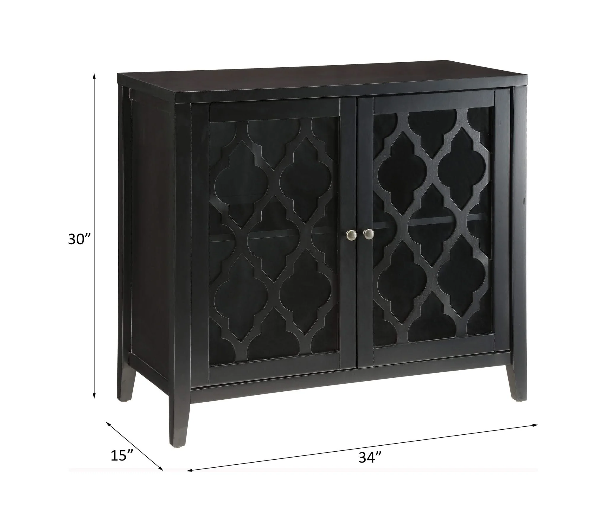 Ceara - Console Cabinet - Black - Image 2
