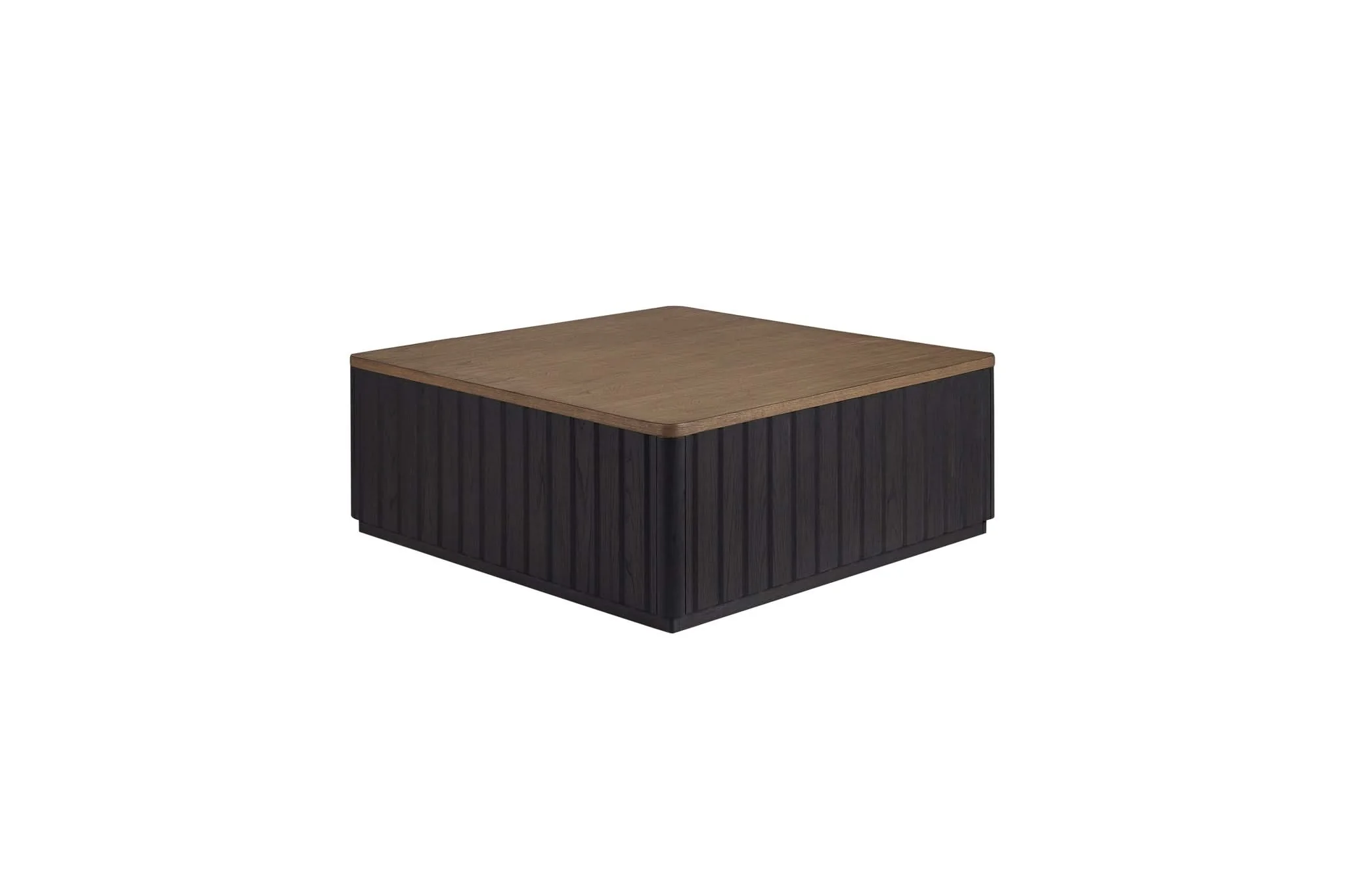 Channel - Cocktail Table With Casters - Black - Image 3