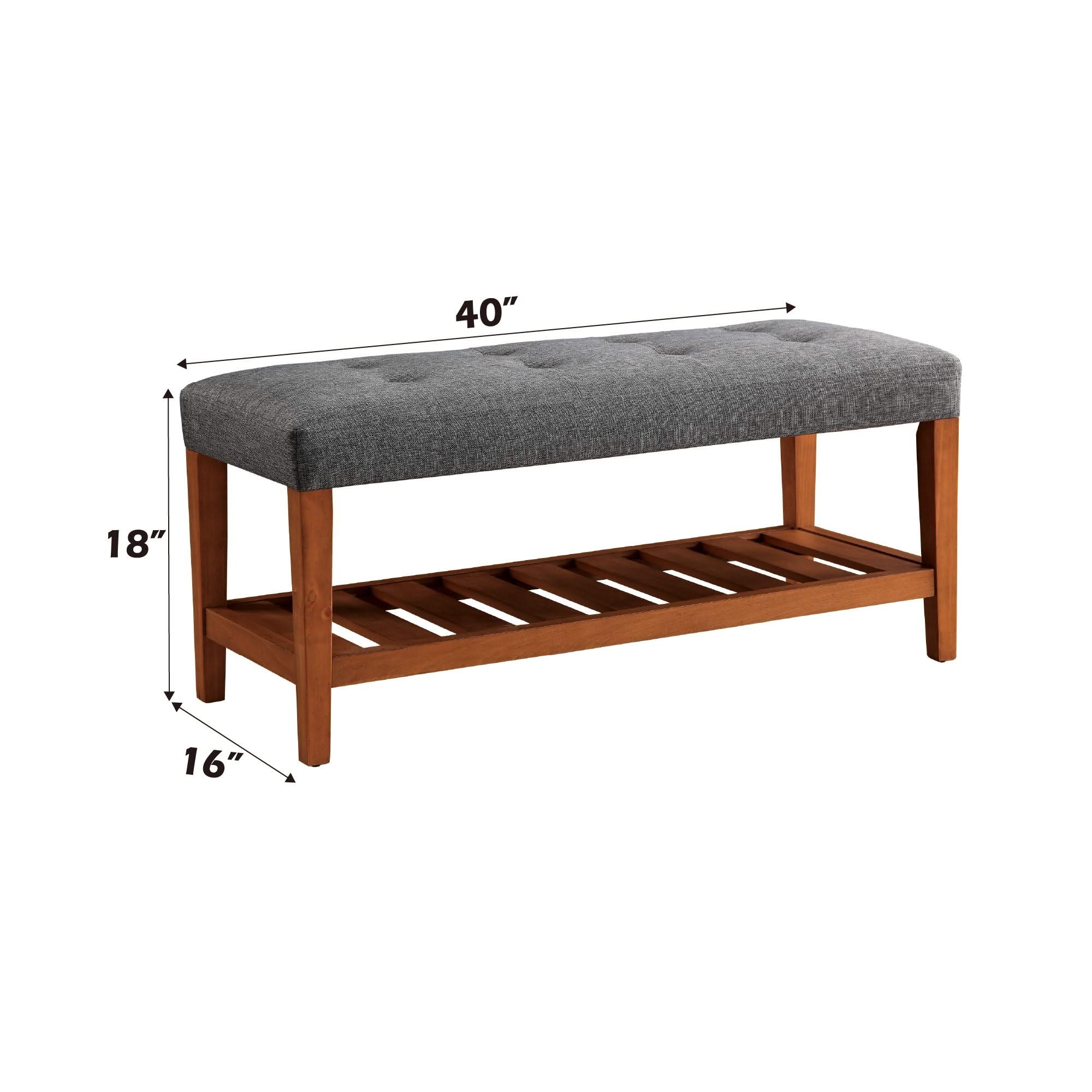 Charla - Upholstered Bench - Image 13