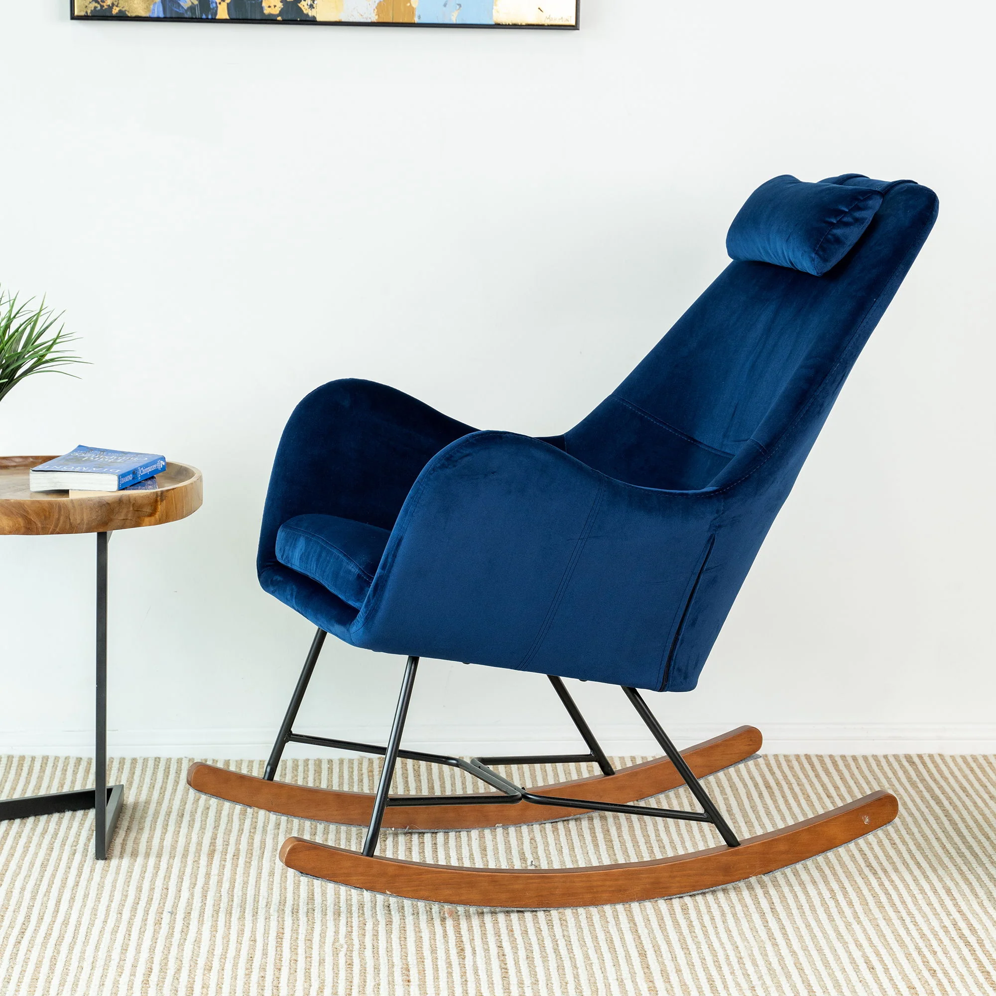 Chel - Mid-Century Modern Rocking Chair - Image 7