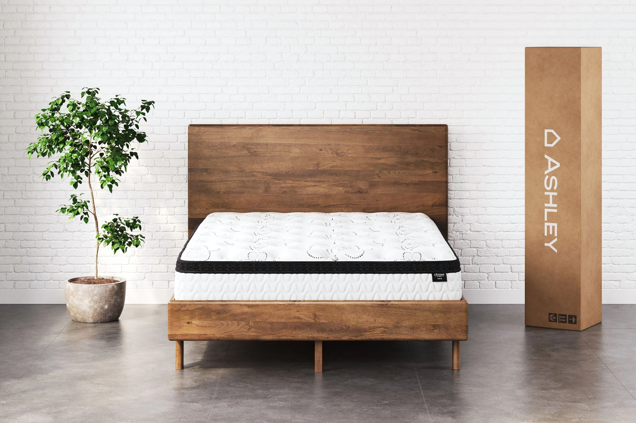 Chime 12 Inch Hybrid - Ultra Plush Hybrid Mattress - Image 2