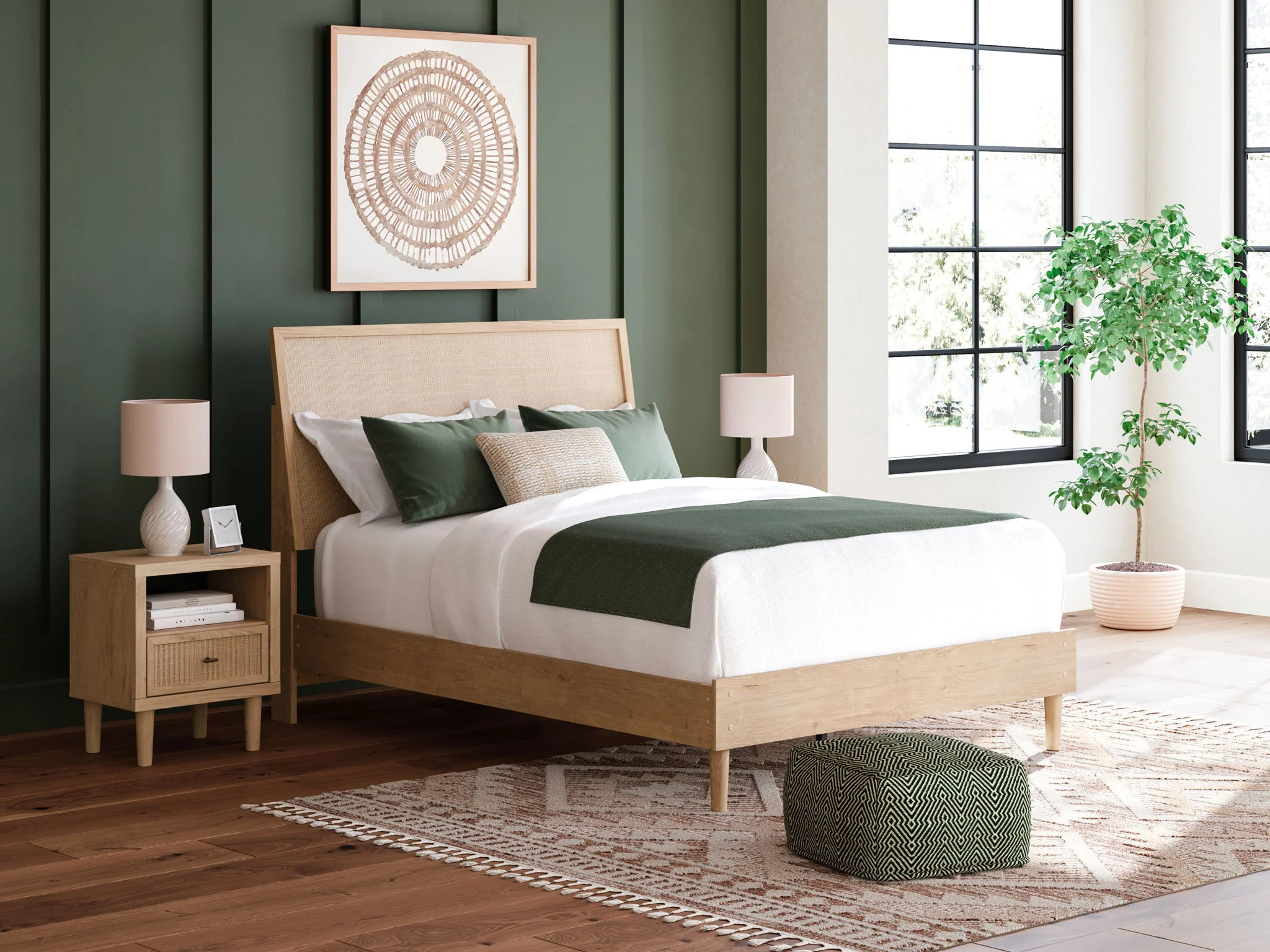 Cielden - Panel Bed - Image 3