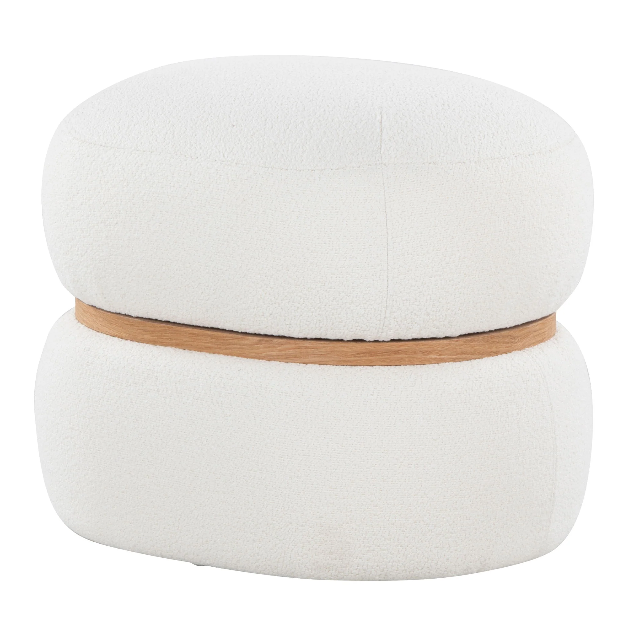 Cinch - Contemporary Pouf Ottoman - Image 5