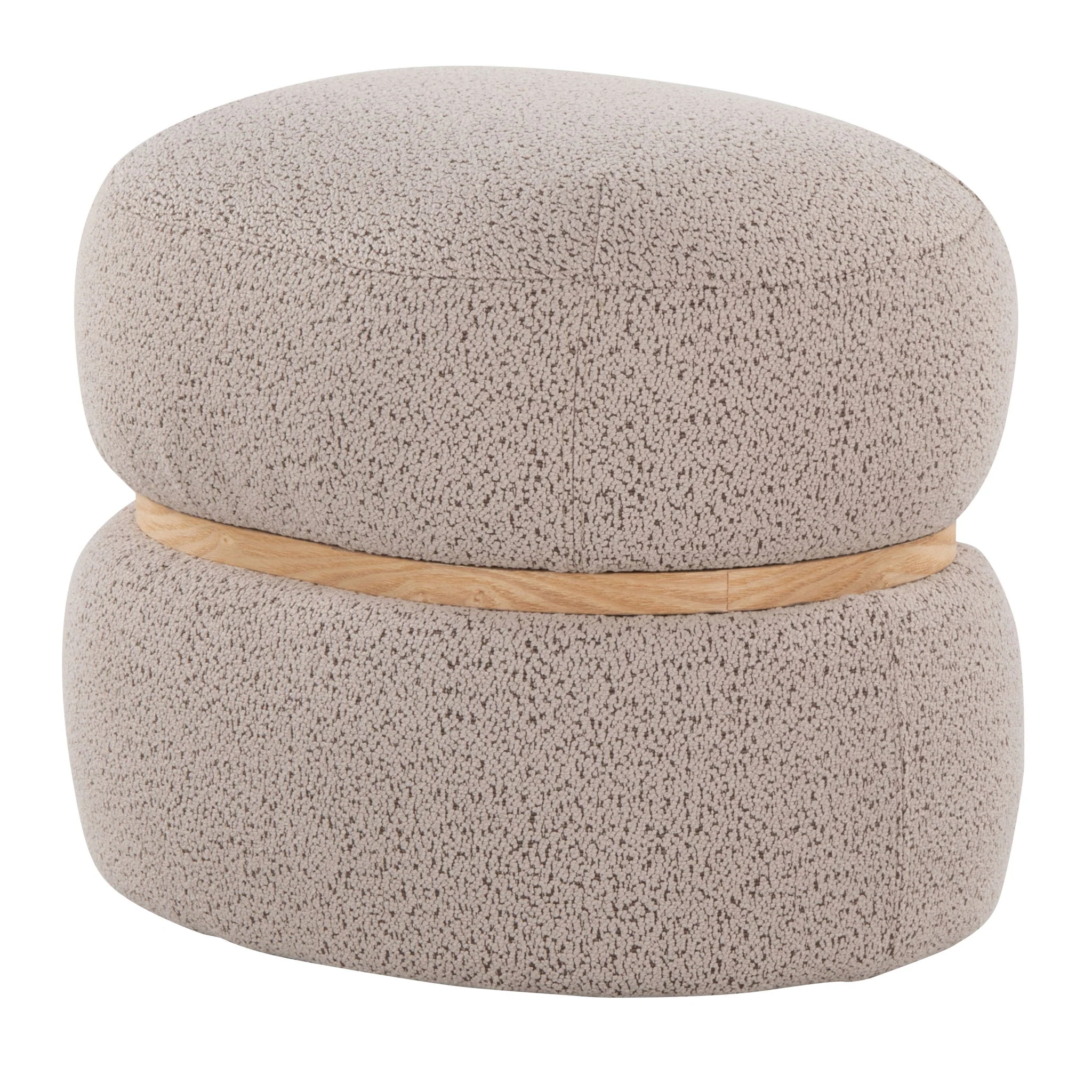 Cinch - Contemporary Pouf Ottoman - Image 7